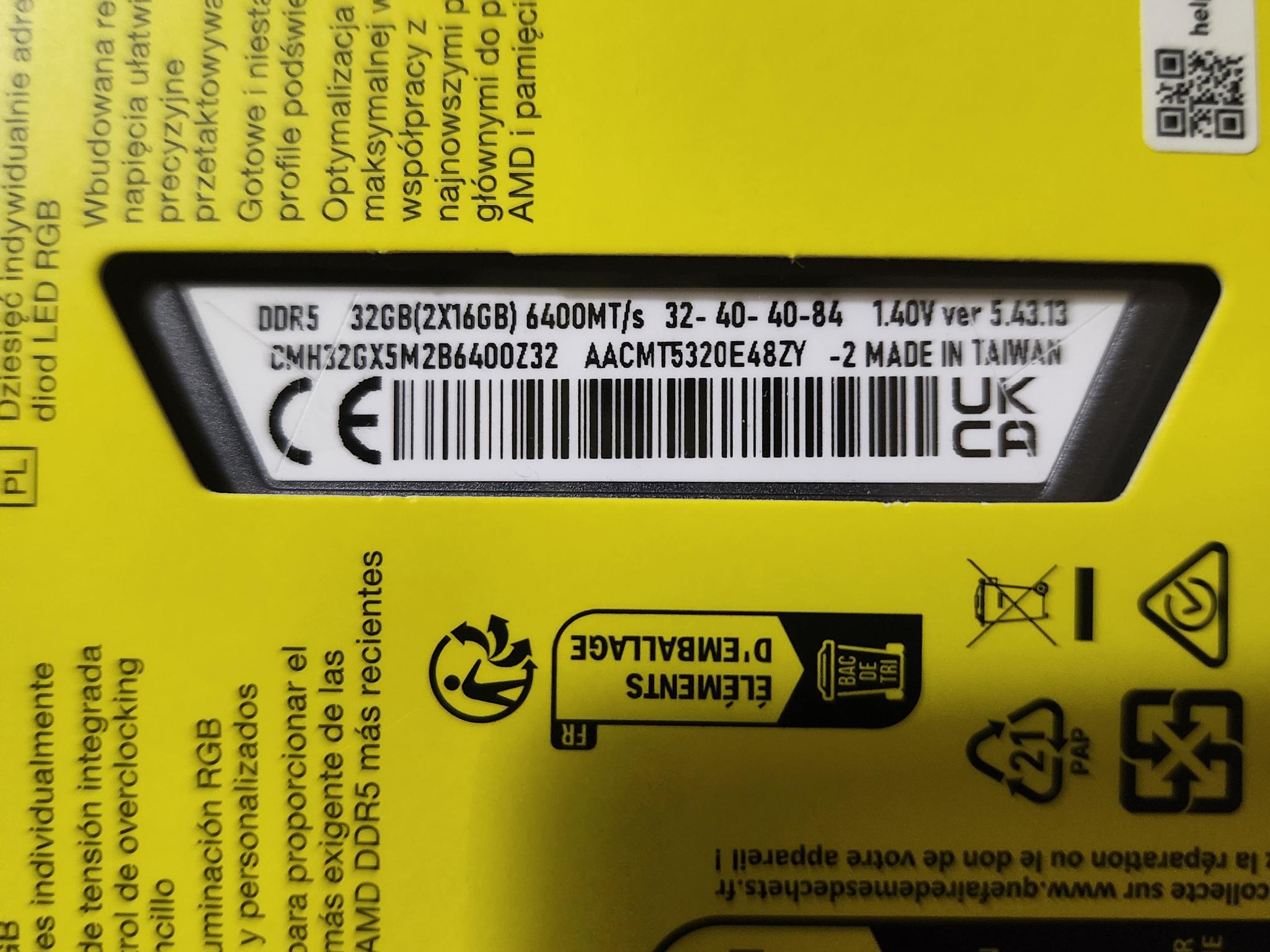 Corsair Vengeance RGB 32GB