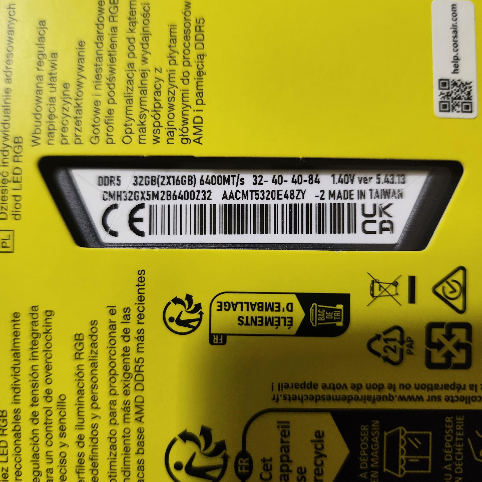 Corsair Vengeance RGB 32GB
