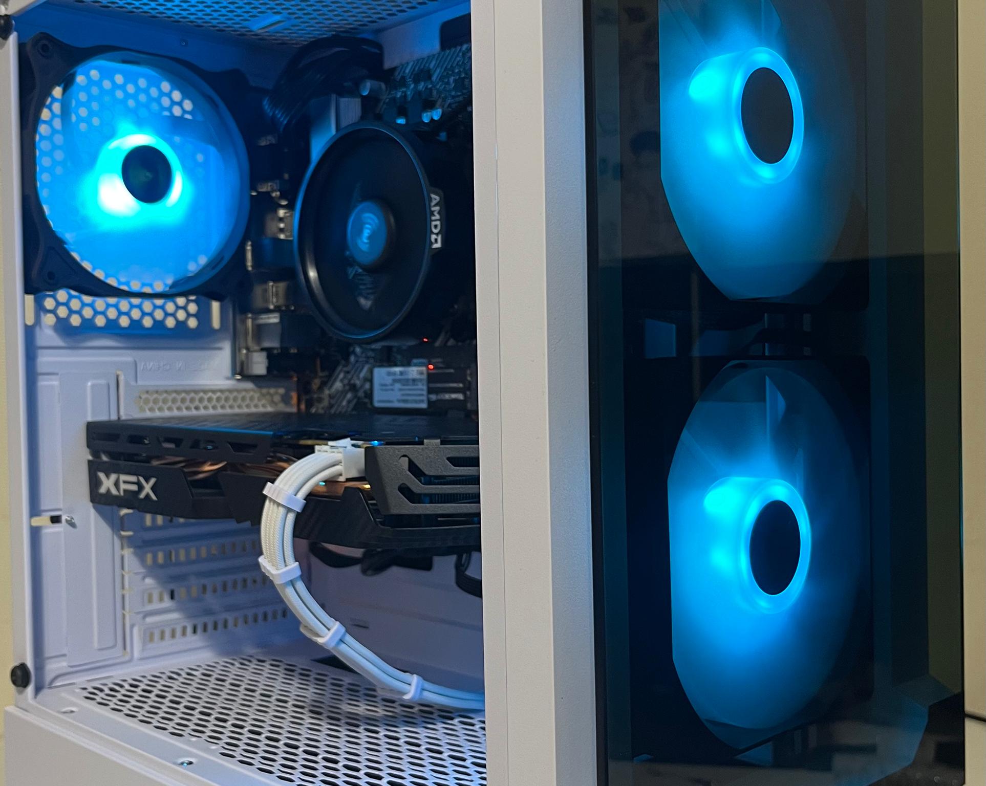 Great Value 1080p Streaming/Gaming PC|RX 580 8GB|Ryzen 5 2600|16GB DDR4|512GB M.2 SSD