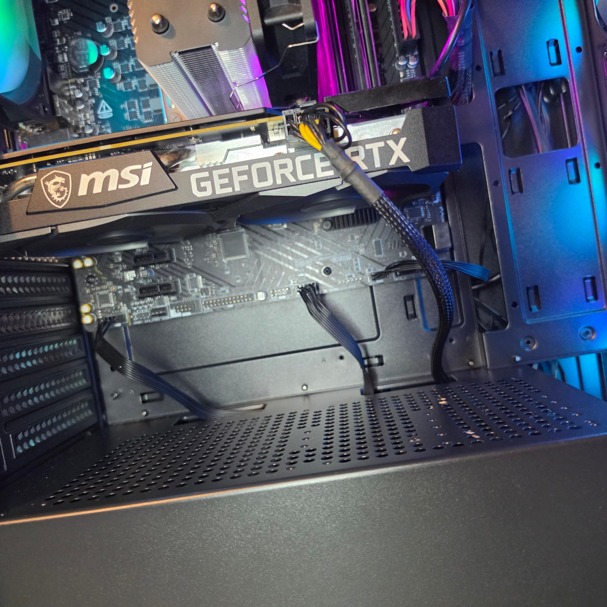MSI RTX 3060 12GB + Intel i3 12100f PC Build #61
