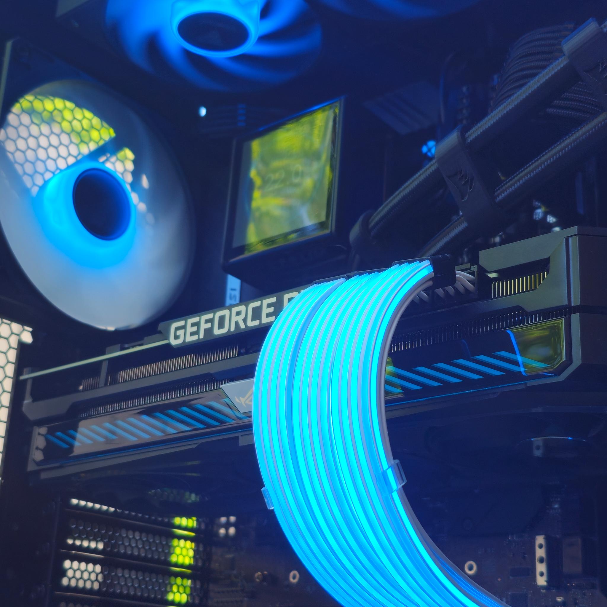 🌌 Custom Gaming PC • Nvidia 3080, Intel i7, 32GB RAM, SSD • Plug n' Play Ready