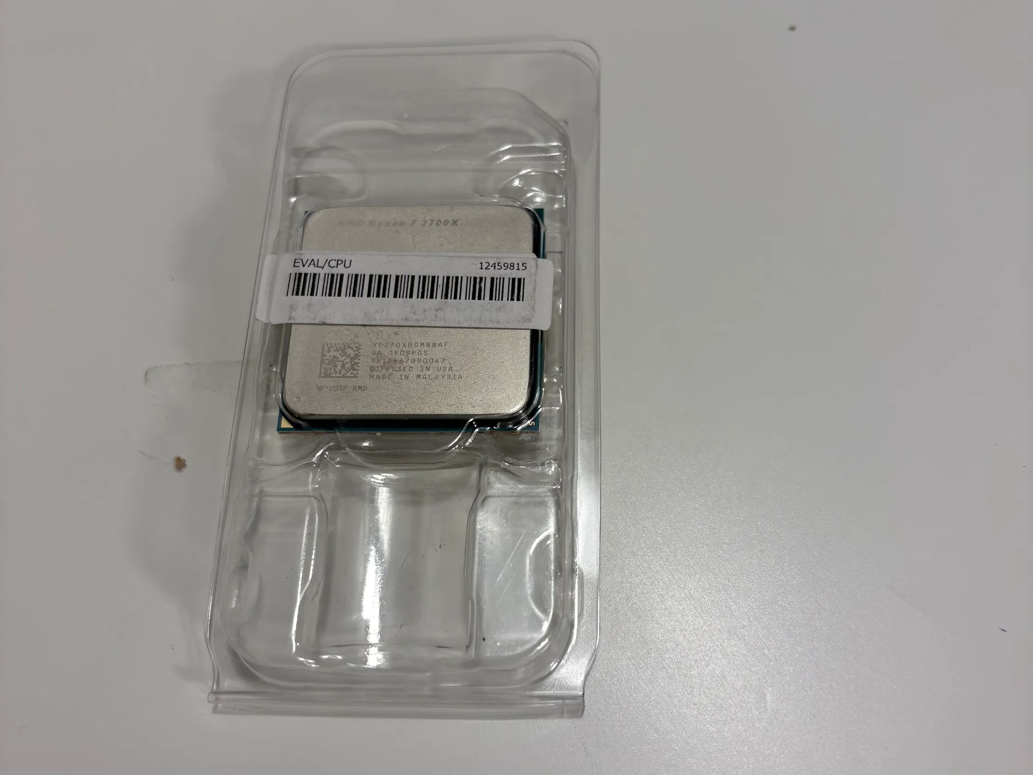 Ryzen 7 2700X - 8 Core, 16 Thread Processor