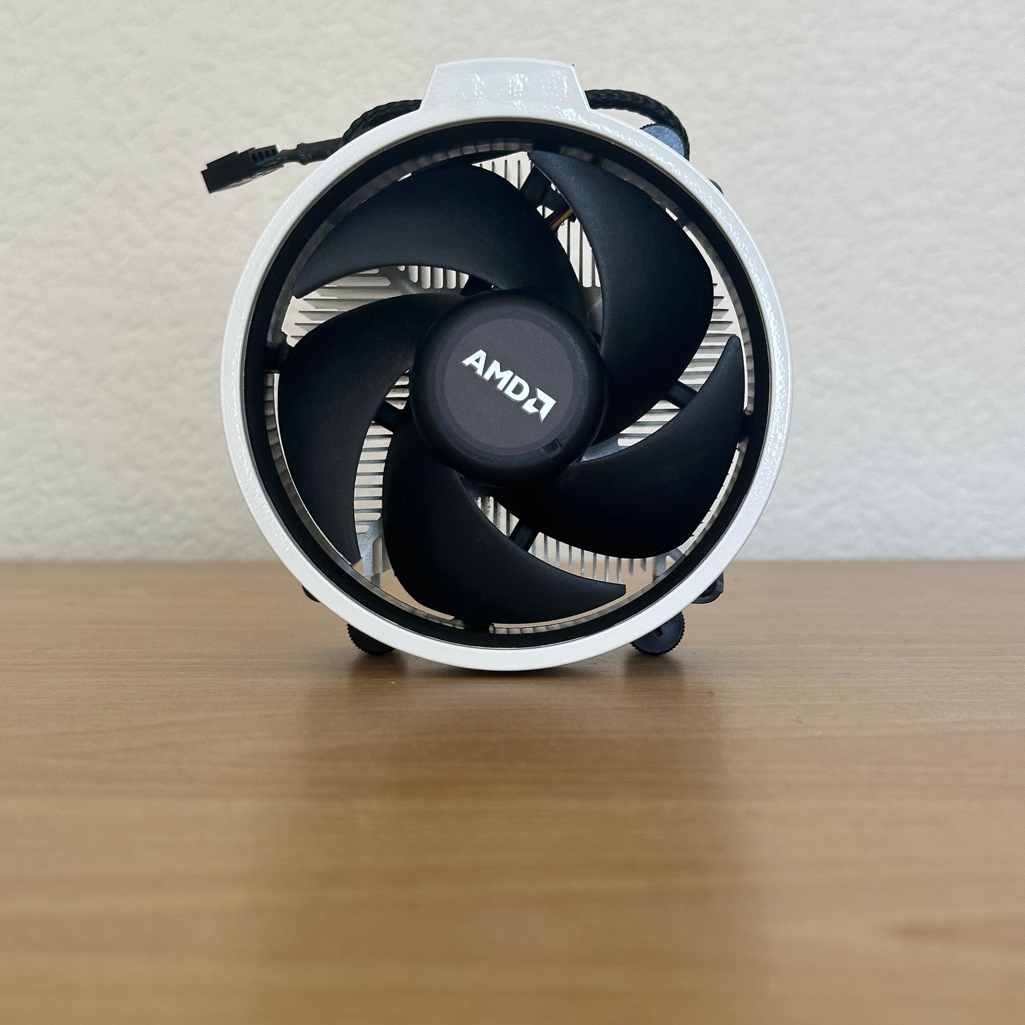 AMD Ryzen Stock Cooler White
