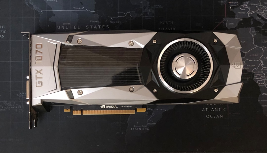 GeForce GTX 1070 8GB Founders Edition (FE) GPU | Jawa