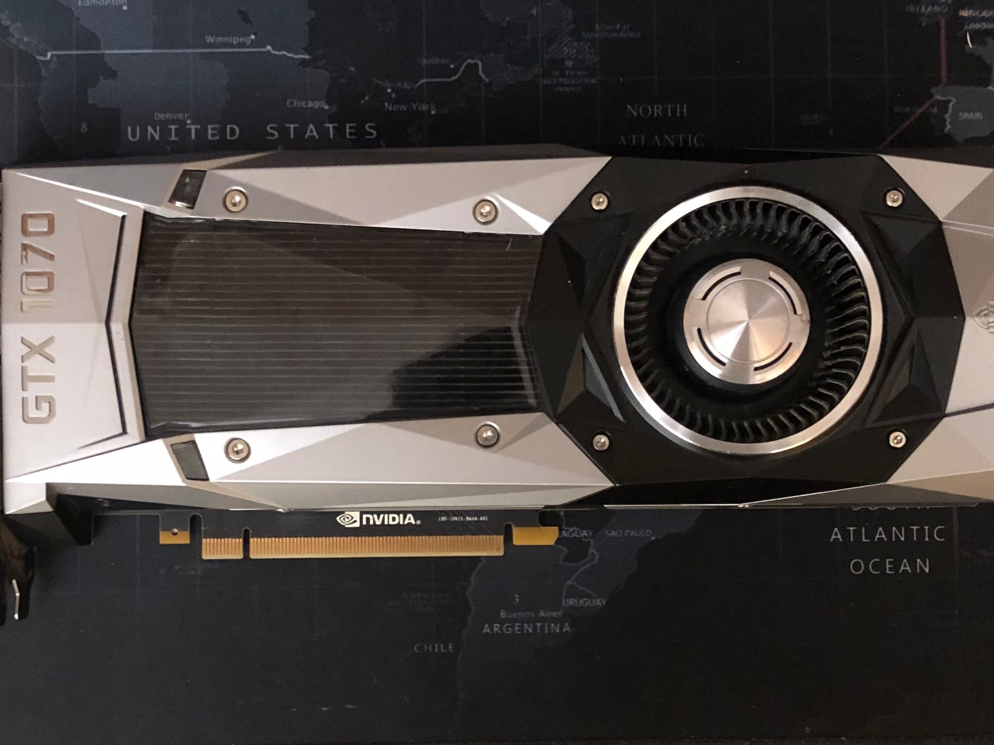 GeForce GTX 1070 8GB Founders Edition (FE) GPU