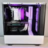 Intel i5 10400F/Nvidia GTX 1080ti Custom White RGB Gaming PC WIFI WIN11