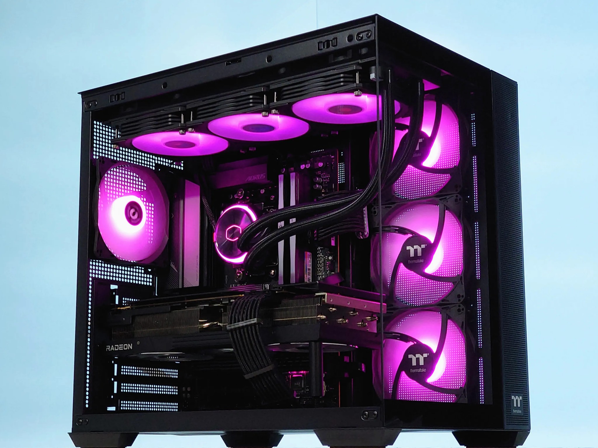 🫗🧊Liquid Cooled Gaming PC⚡AMD RX 7900 XT 20GB⚡Intel i5 13600KF 14 core⚡32GB DDR5⚡1TB SSD