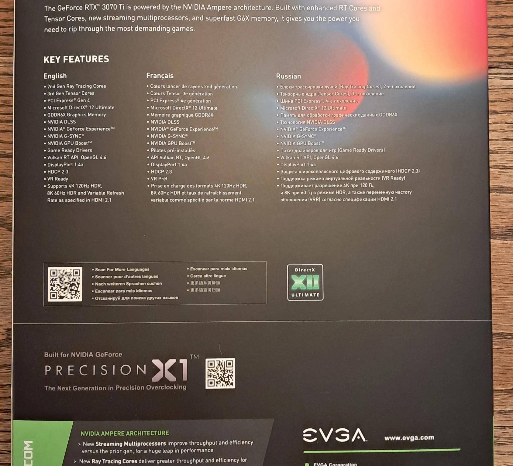 EVGA GeForce RTX 3070 Ti FTW3 Ultra
