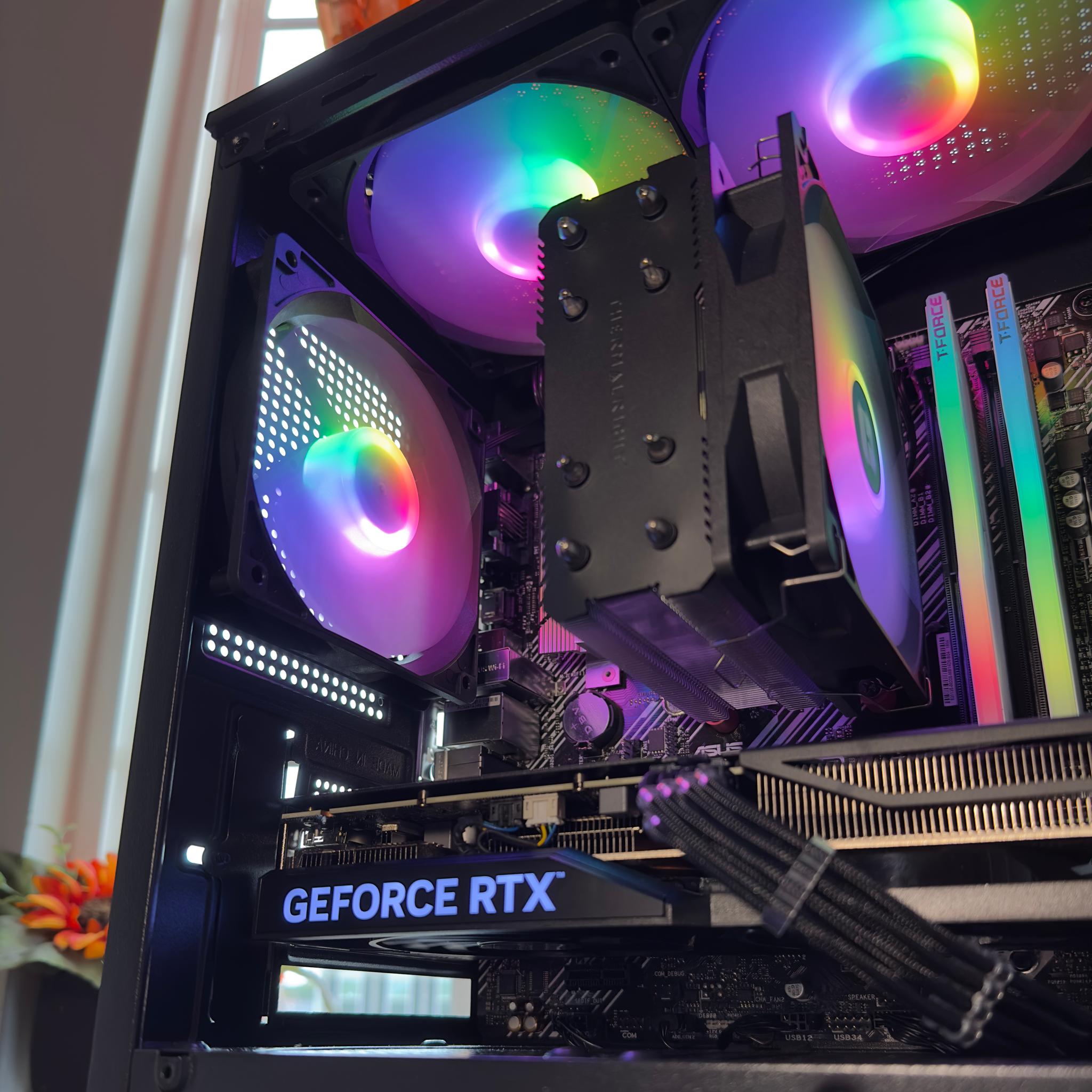 🔥Gaming/Streaming PC🔥 | RTX 4060TI | Ryzen 5 | 1TB NVME | 16GB (3200hz) | WiFi | Windows 11