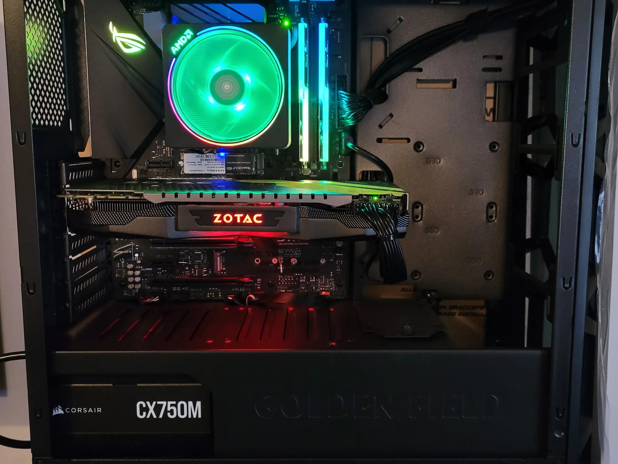 Starter/Beginner Gaming PC | AMD Ryzen 7-1700 & Zotac 1070 AMP! 8GB