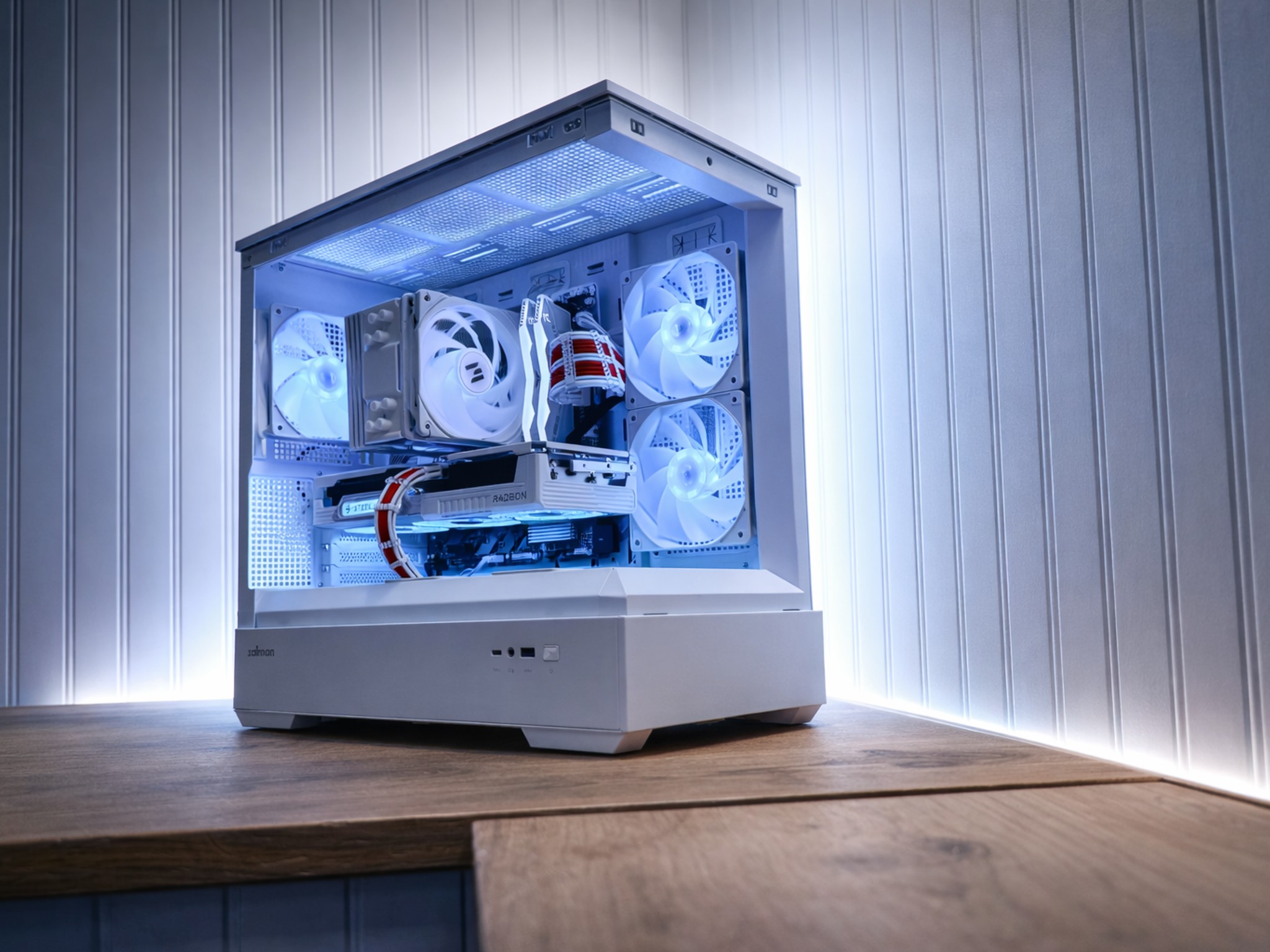 ❄️ Arctic Strike – 1440p Beast | RX 9060 XT 16GB | Ryzen 5 9600X | 4TB/16gb ddr5/650 watt psu ❄️