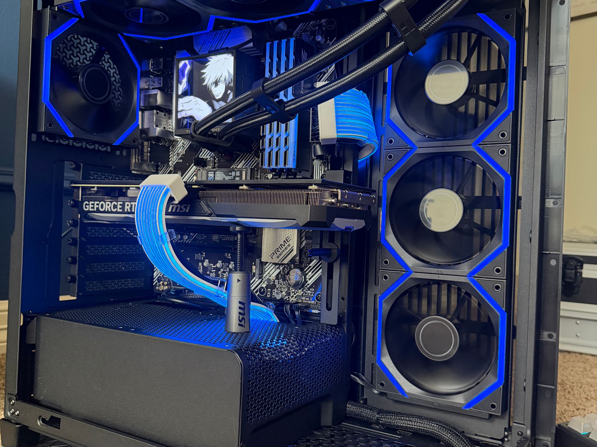 🎮 CUSTOM SHOWCASE GAMING PC | RTX 4070 + RYZEN 9 5900X