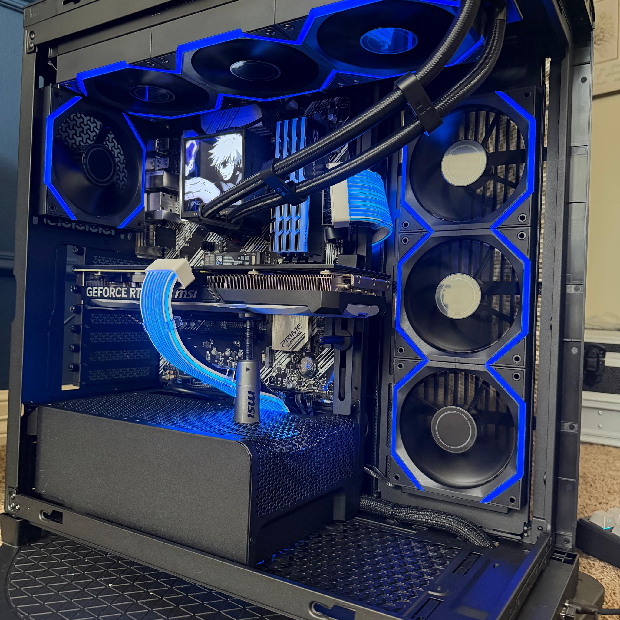 🎮 CUSTOM SHOWCASE GAMING PC | RTX 4070 + RYZEN 9 5900X