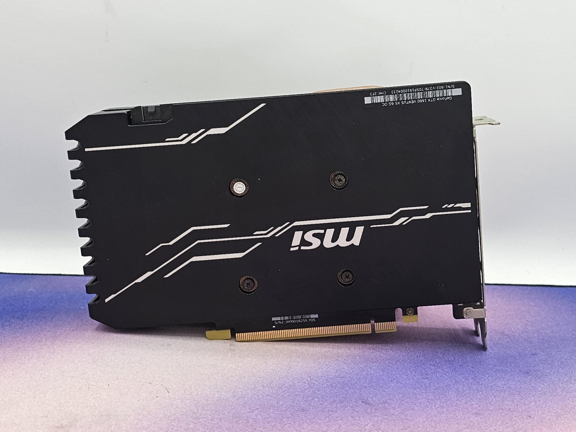 MSI Ventus XS OC GTX 1660