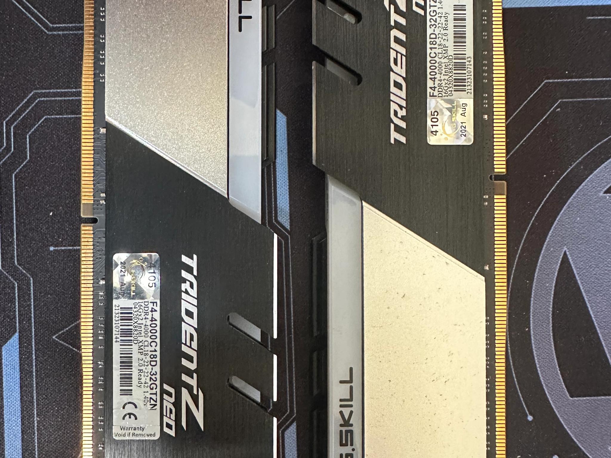 G.SKILL TridentZ NEO RGB 32GB DDR4-4000 CL18