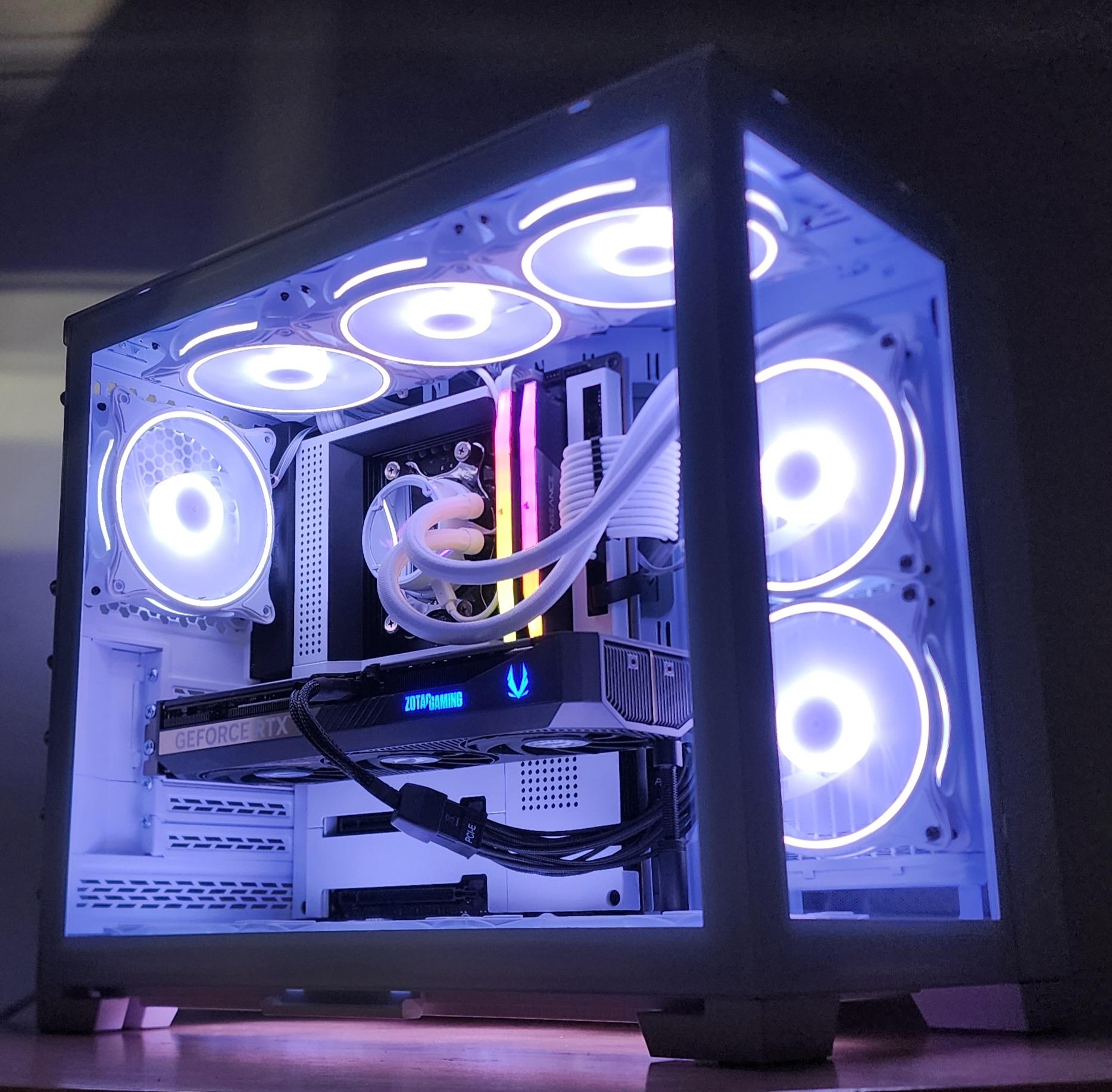 Gaming PC Ryzen 7 7800X3D 48GB RAM 1TB SSD RTX 5070 12GB Windows 11 Computer