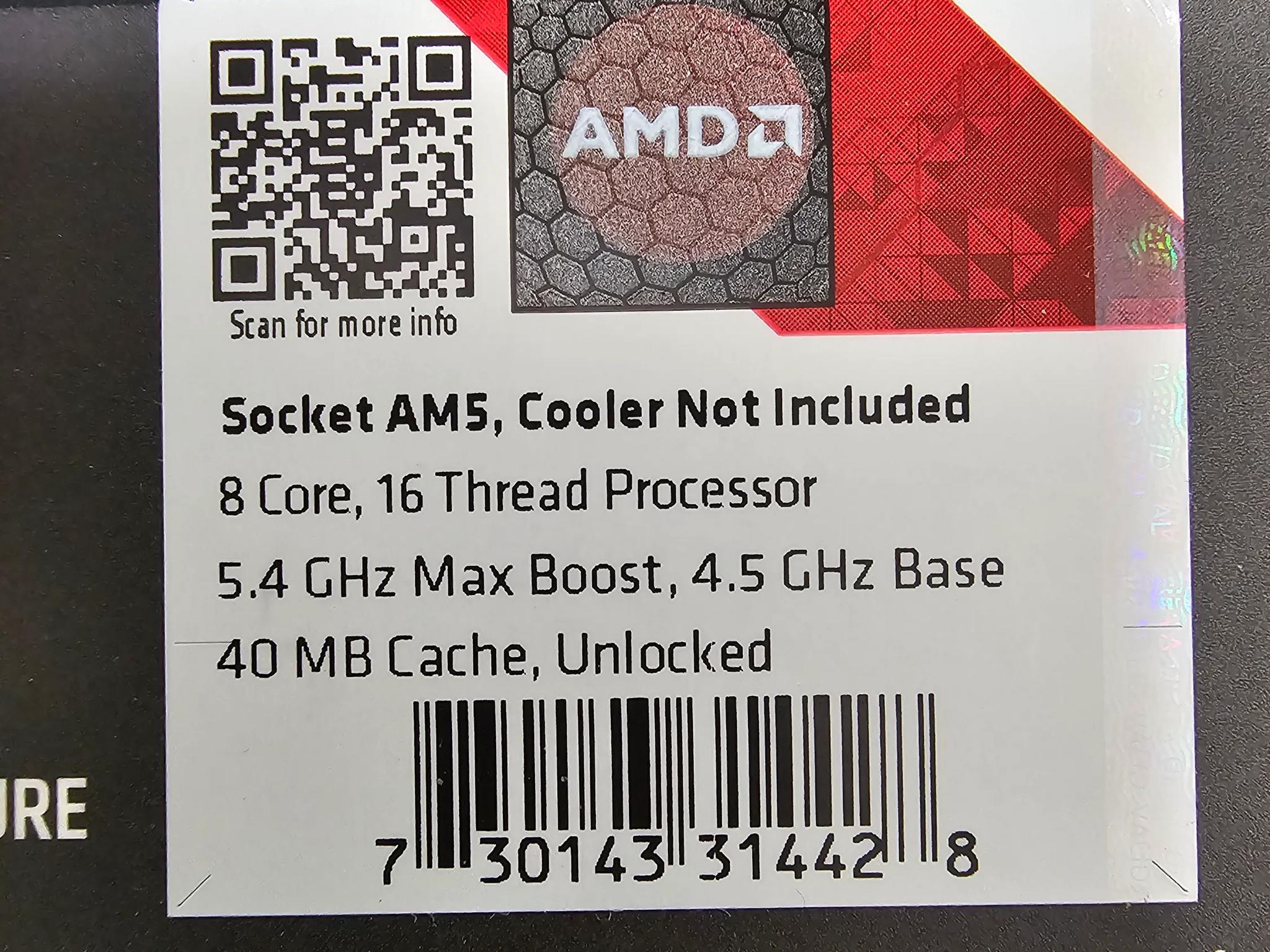 AMD Ryzen 7 7700X