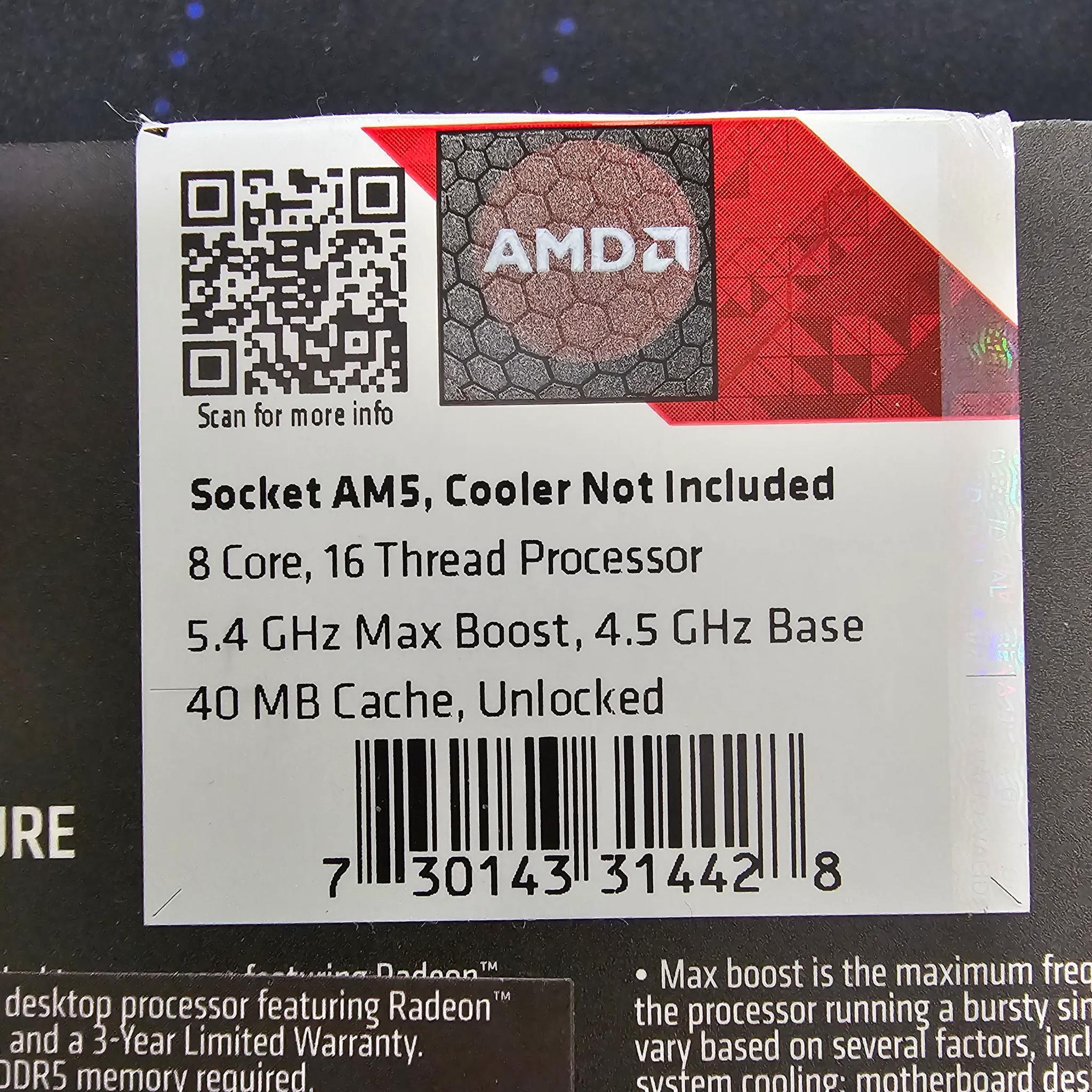 AMD Ryzen 7 7700X
