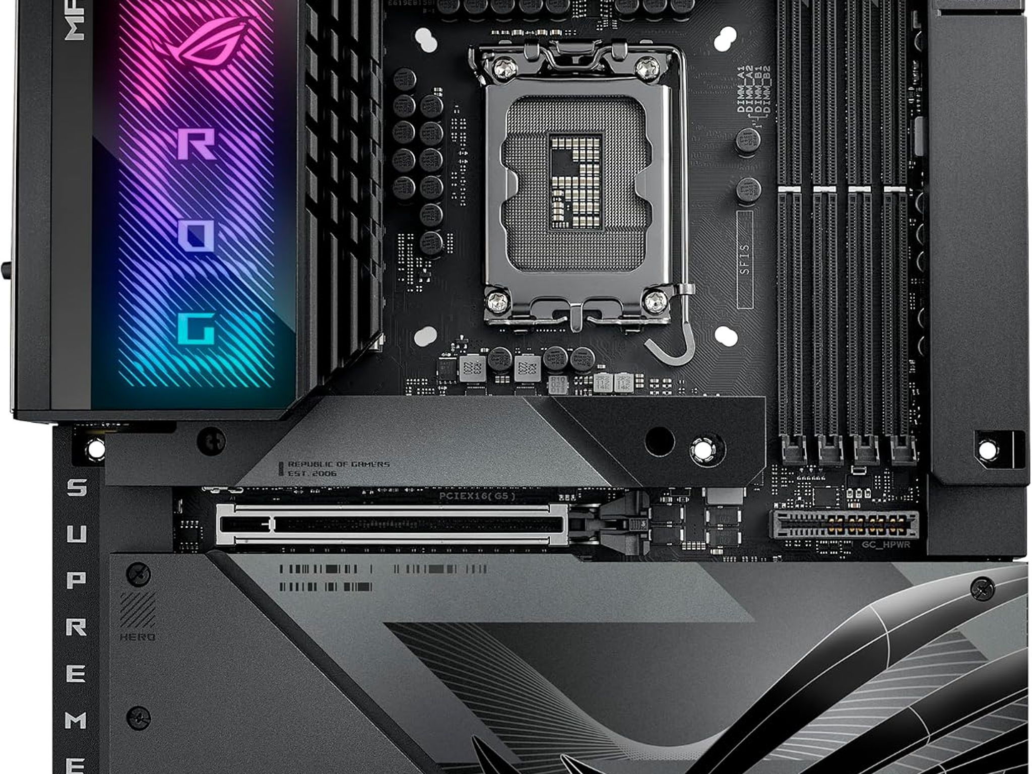 ASUS ROG MAXIMUS Z790 HERO BTF Intel Z790 LGA 1700 ATX DDR5 Desktop Motherboard