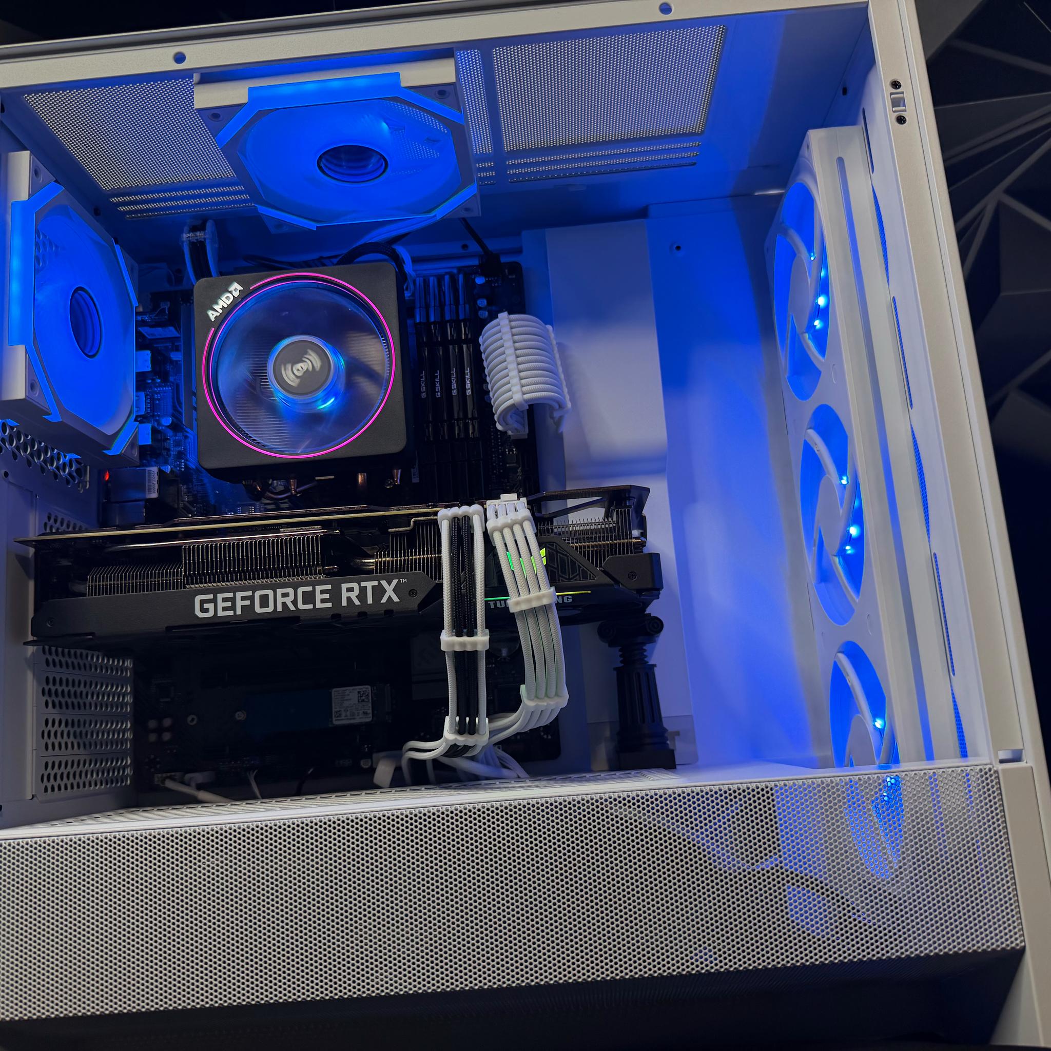 ⚪⚫🔥 YIN YANG BANG 🔥⚫⚪Ryzen 7 5800XT| RTX 3080 | 32 GB DDR4| 1.25 TB NVMe| 850W PSU