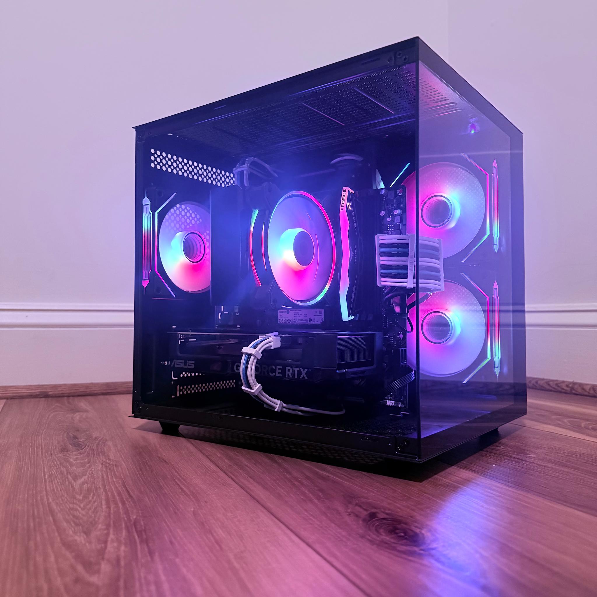 ⚫️"Prism Void"⚫️| 1080/1440p Gaming | Ryzen 7 9700X | RTX 4060 Ti | 16B DDR5 | 1tb Storage