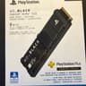 WD Black sn850p nvme ssd 2tb drive and heatsink playstation plus compatible