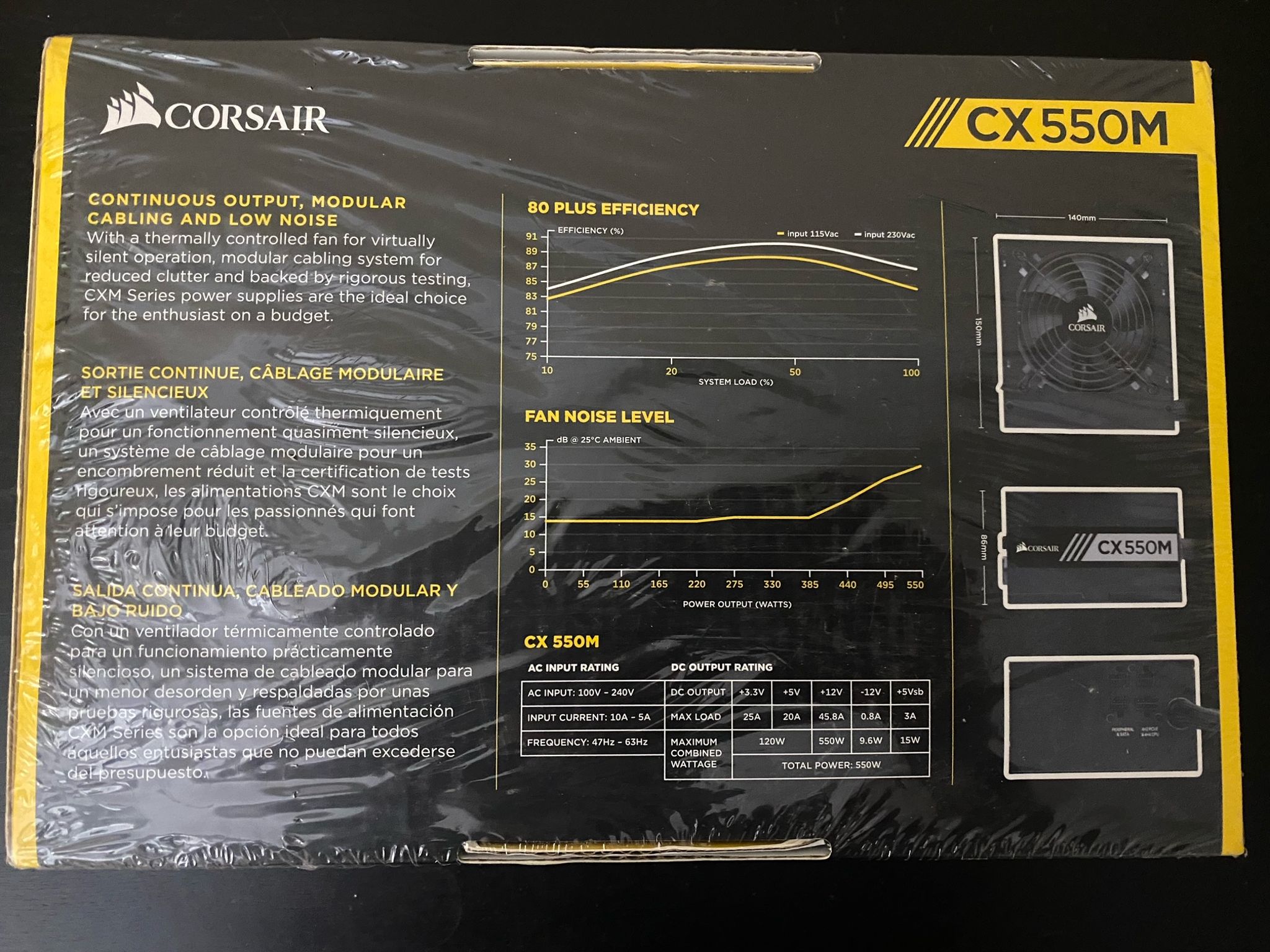 Corsair CX550M