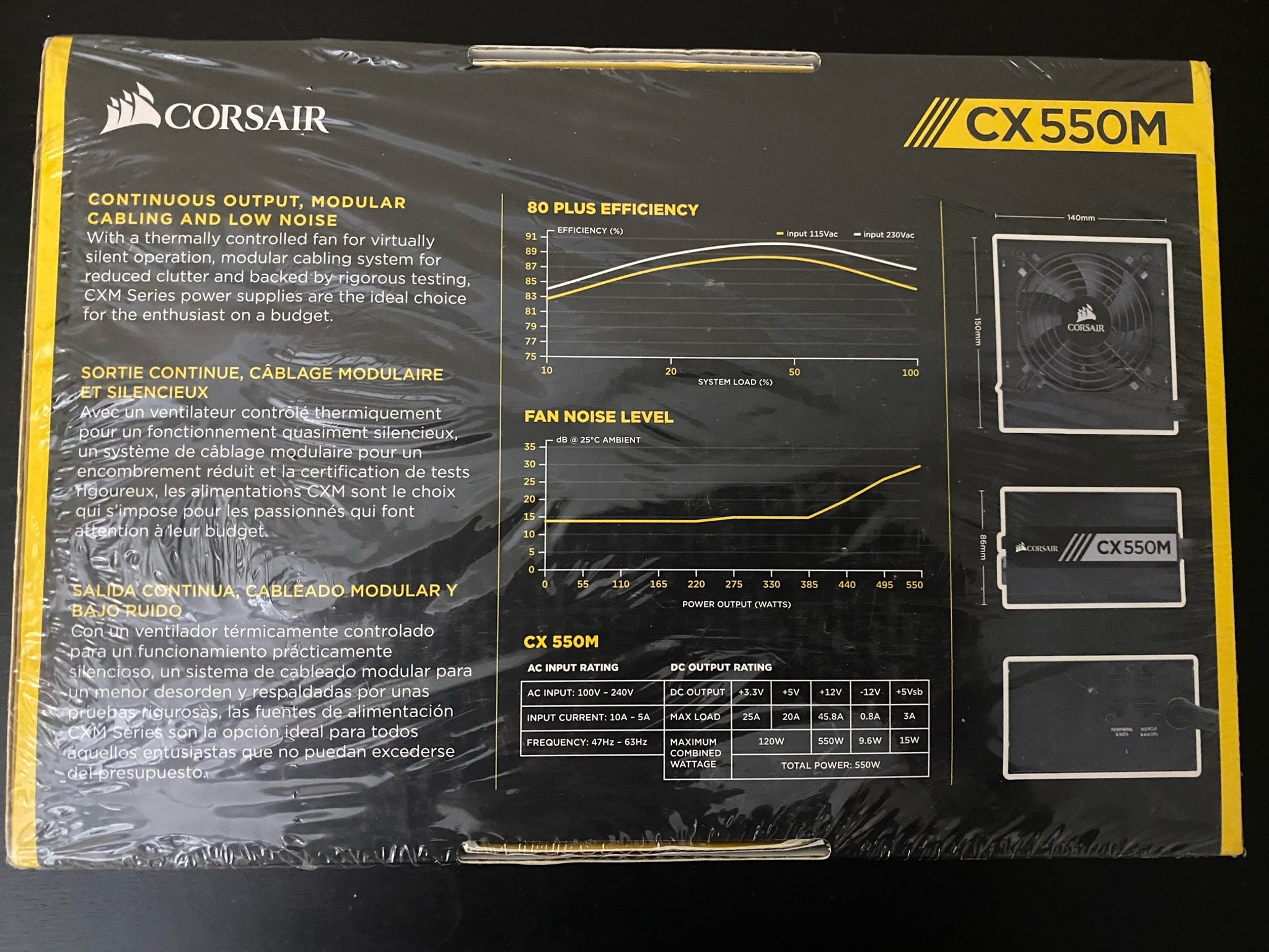 Corsair CX550M