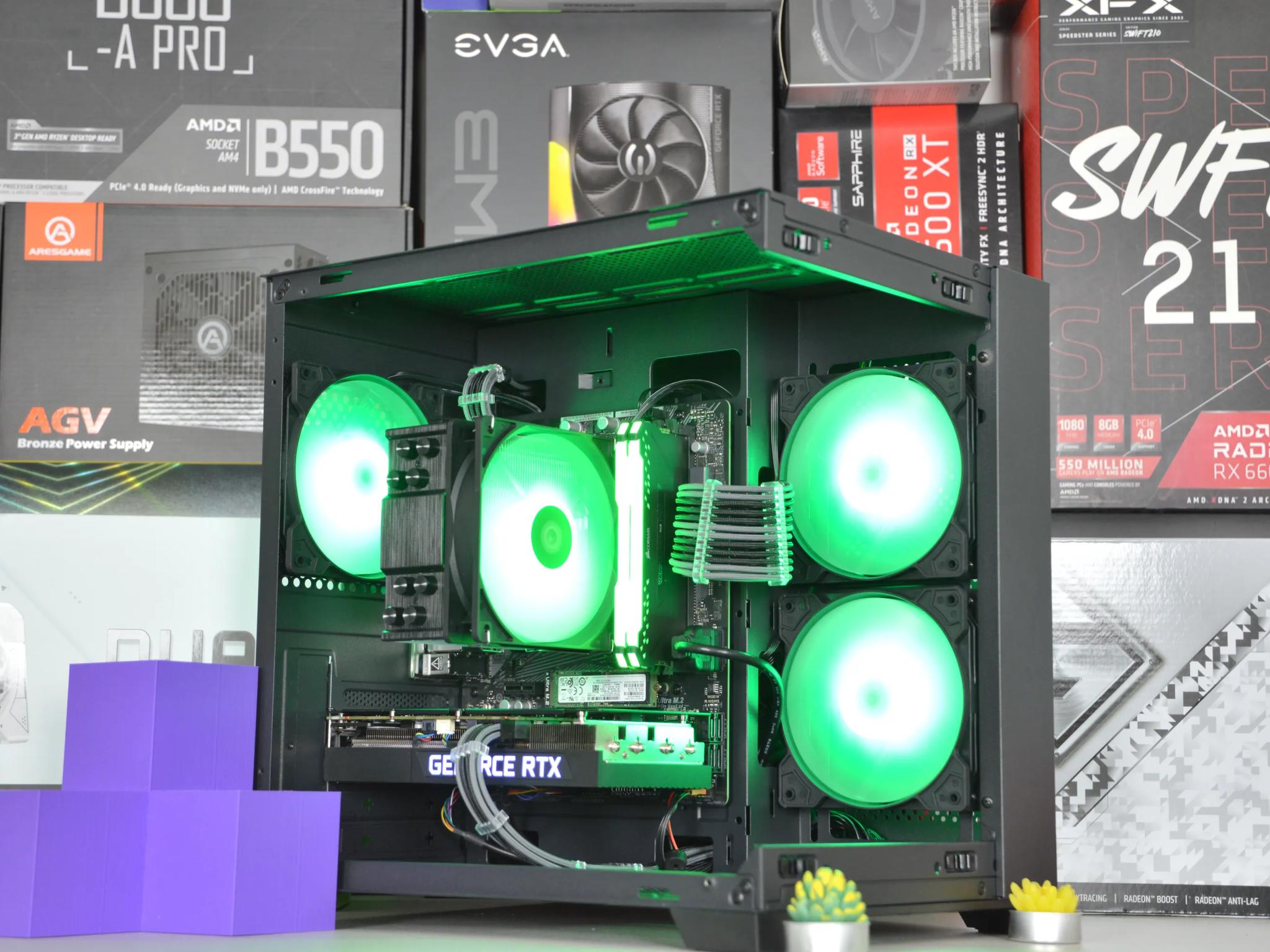 💸👑| RTX 3060 TI 8GB | RYZEN 5 5500 | 32GB DDR4 RAM | 1TB NVME SSD | Value King 3.0 |