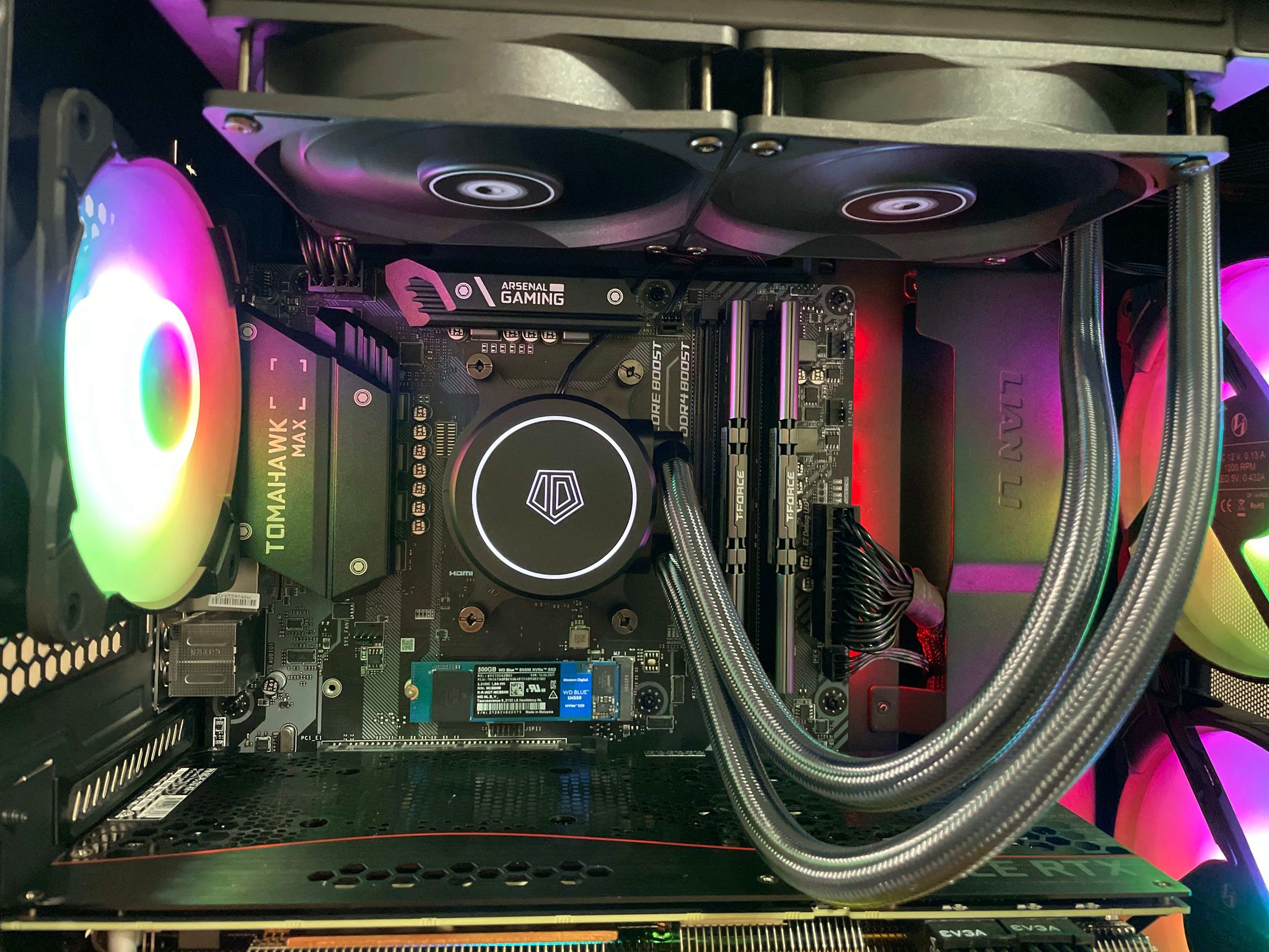 Sparkle ✨ , RTX 3070, Ryzen 7 3800x High-End Gaming PC 