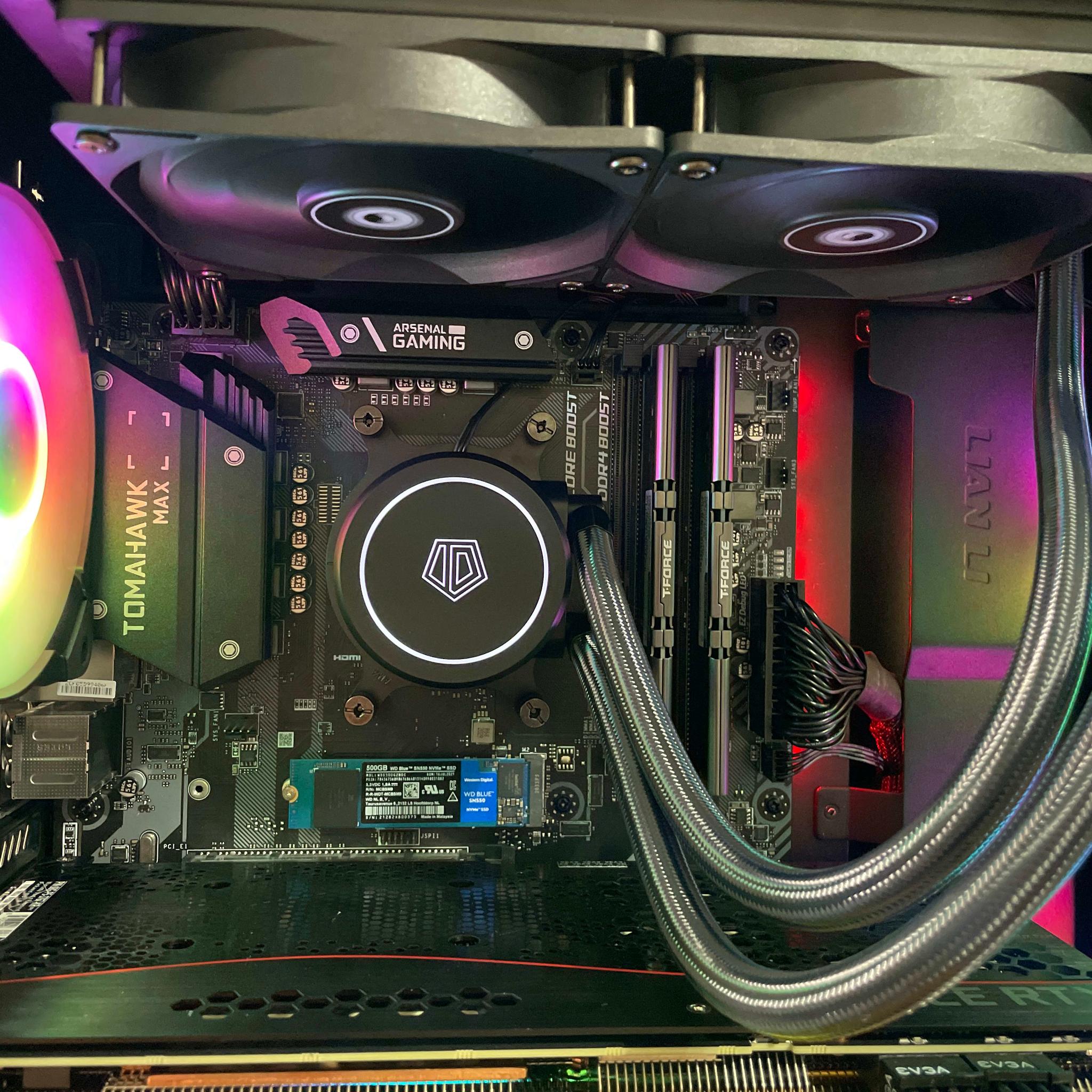Sparkle ✨ , RTX 3070, Ryzen 7 3800x High-End Gaming PC 