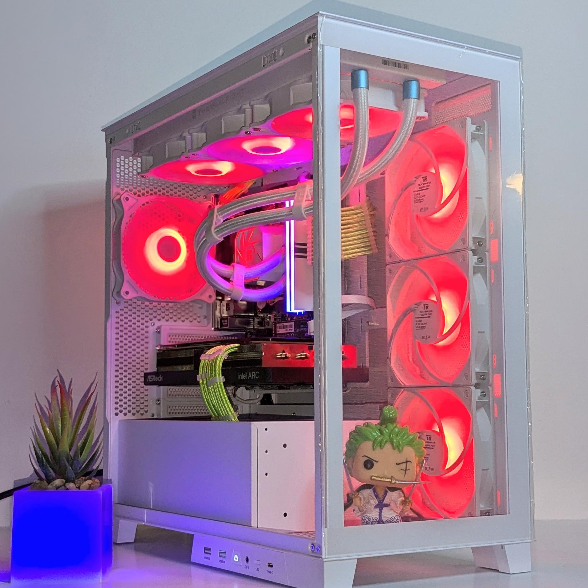 🗡️”Wano Arc”⚔️Gaming/Productivity⚪️Ryzen 5 4500⚪️*Intel Arc GPU*⚪️16GB ASGARD RAM⚪️1TB SSD⚪️700w PSU