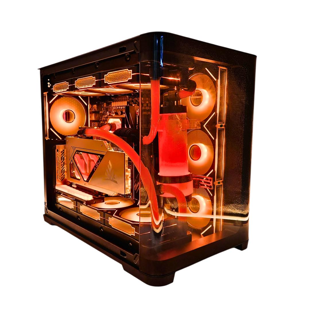 🔥Inferno🌪: RX 7900 XTX | Ryzen 7900x | 32GB DDR5 RAM | 2TB SSD | 10 RGB Fans | Black RGB Gaming PC