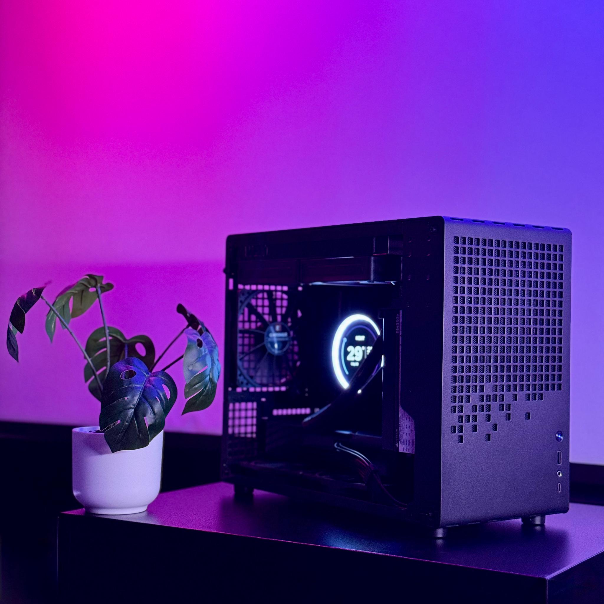 Gaming PC NVIDIA RTX 5070 FOUNDERS EDITION, RYZEN 9600X, 32GB RAM, 1TB NVMe SSD