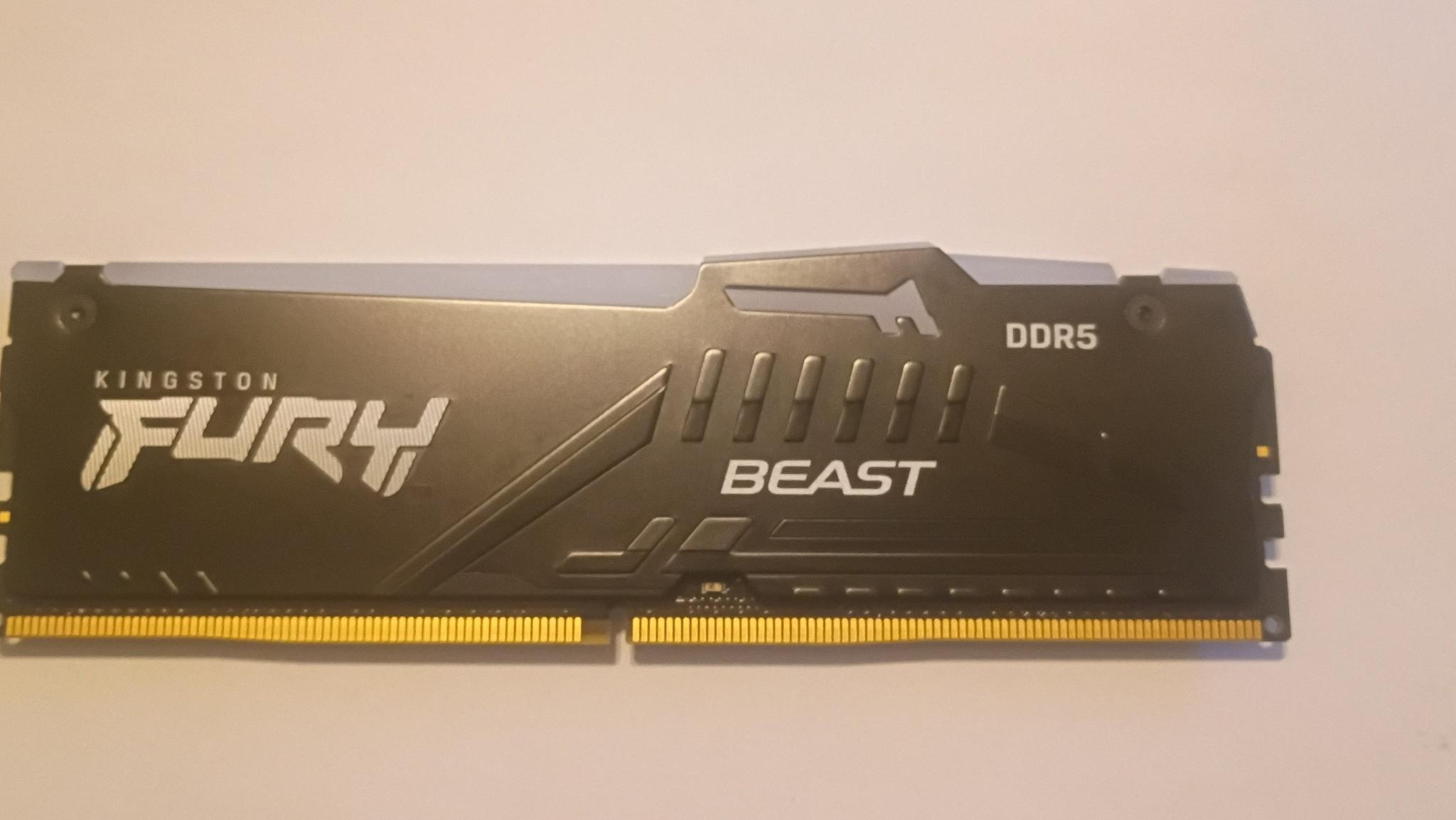 Kingston FURY Beast 16GB DDR5-6000 (1x16GB)