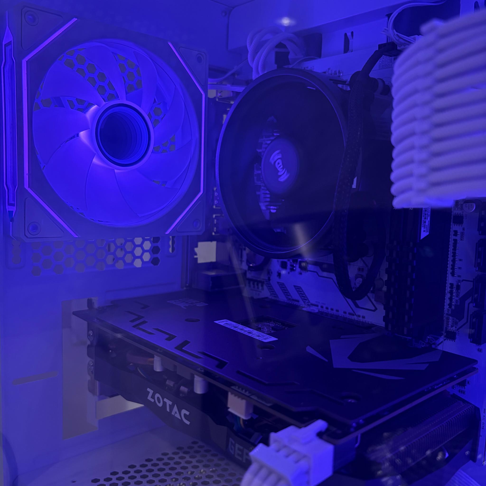 Great White ⚪️ RTX 2060 | Ryzen 5 | 16GB | Gaming Pc