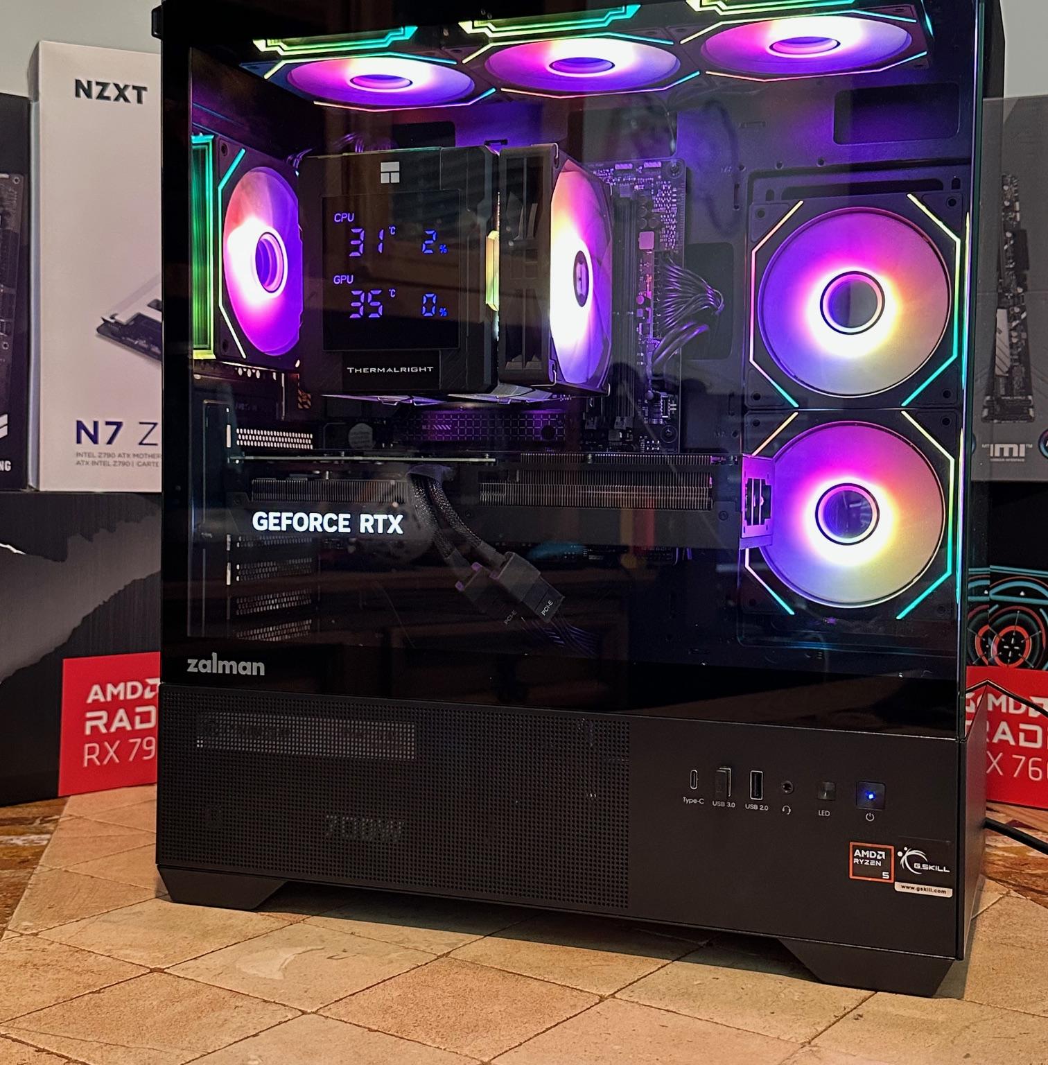 Ryzen 5 9600X / RTX 4070 Ti Super - Mid Tower Gaming PC