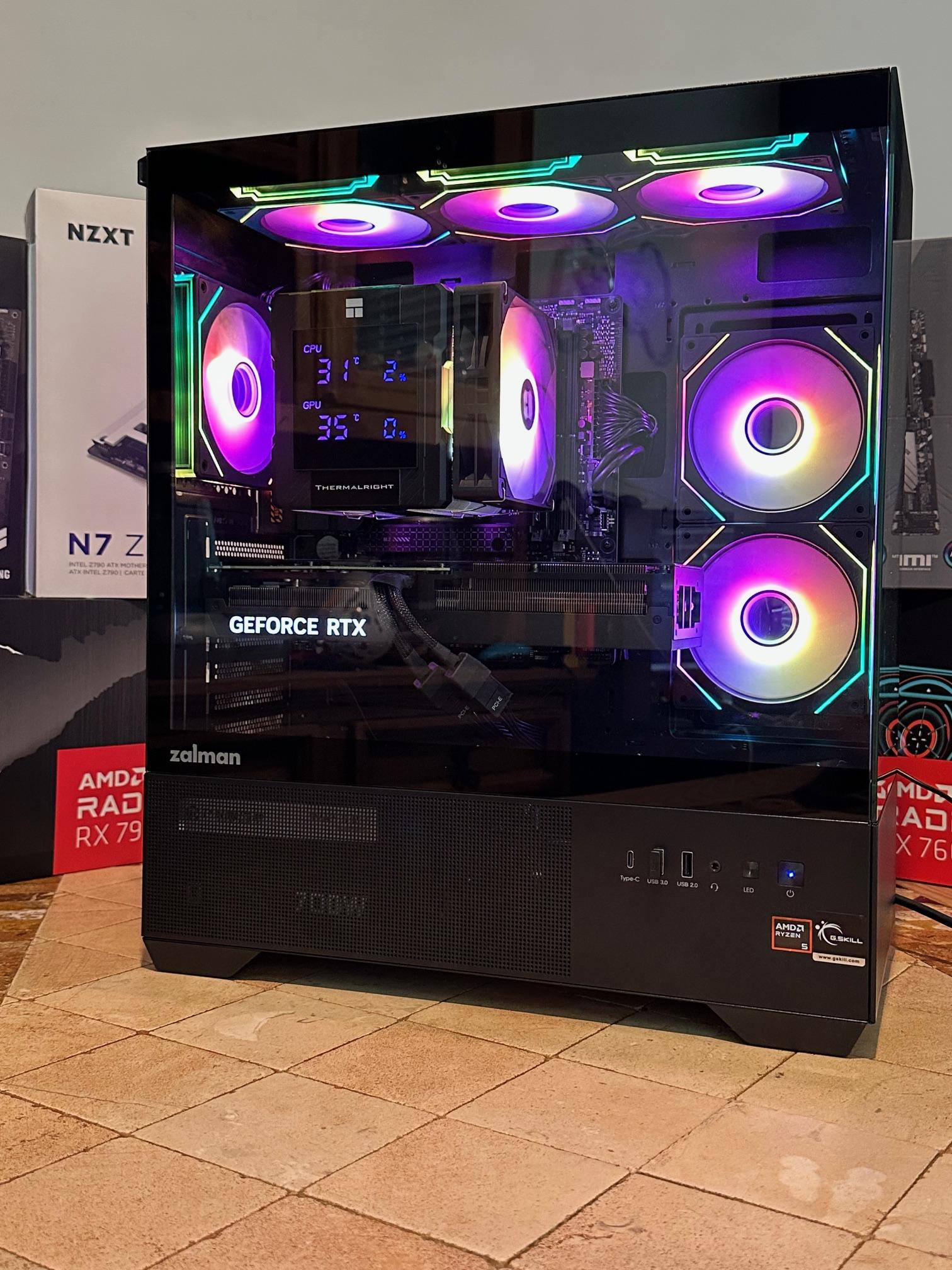 Ryzen 5 9600X / RTX 4070 Ti Super - Mid Tower Gaming PC