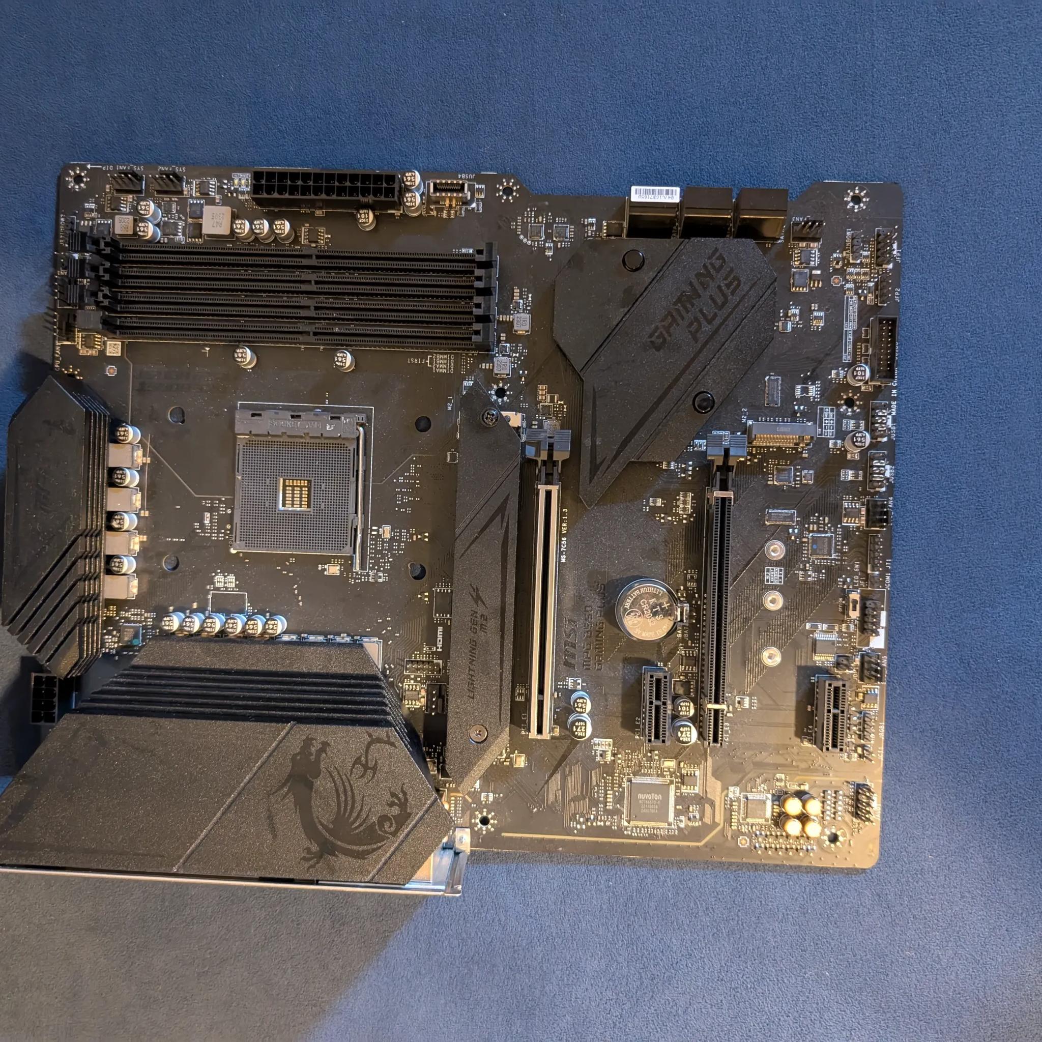 MSI B550 Gaming Plus ATX motherboard