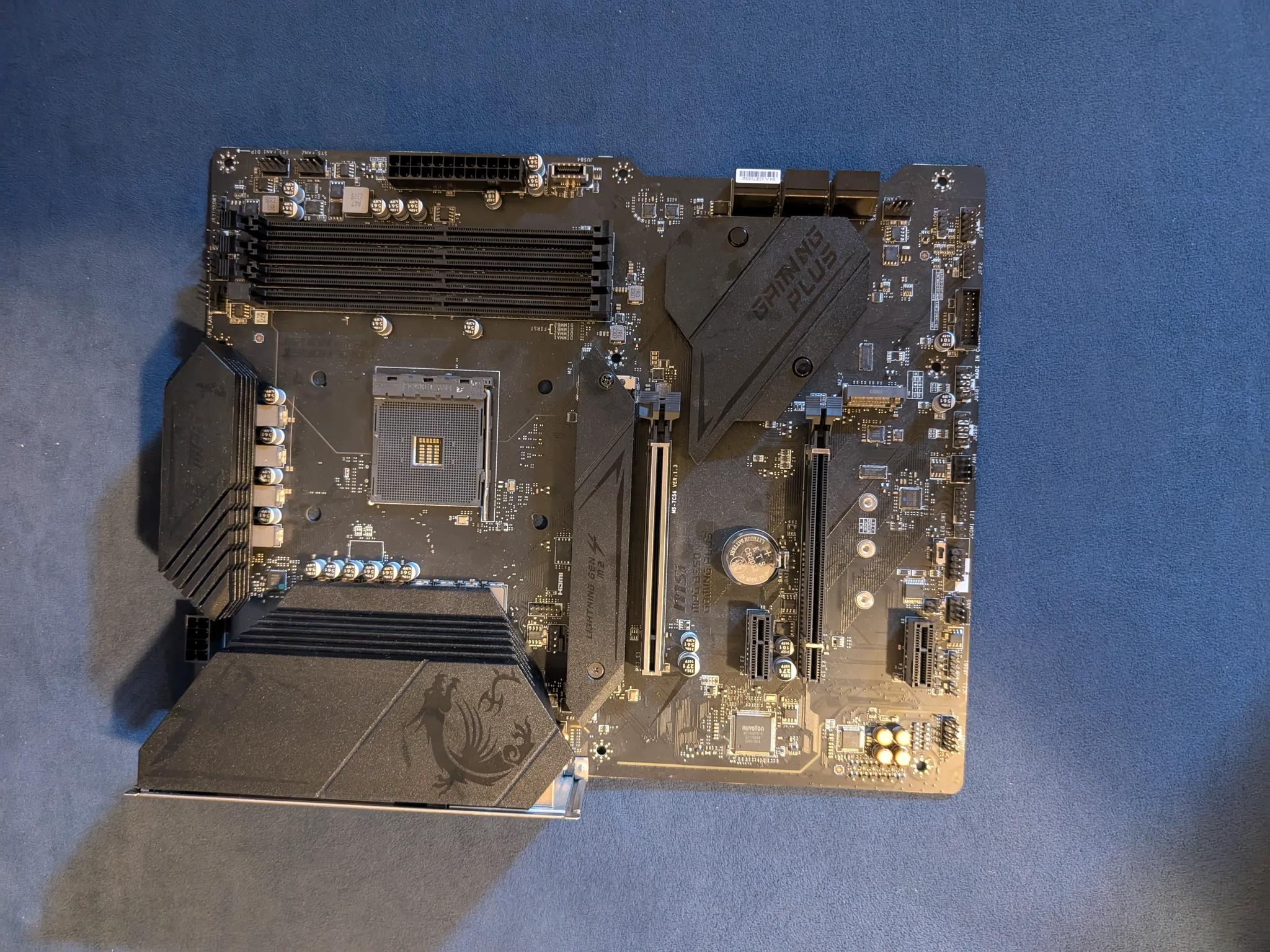 MSI B550 Gaming Plus ATX motherboard