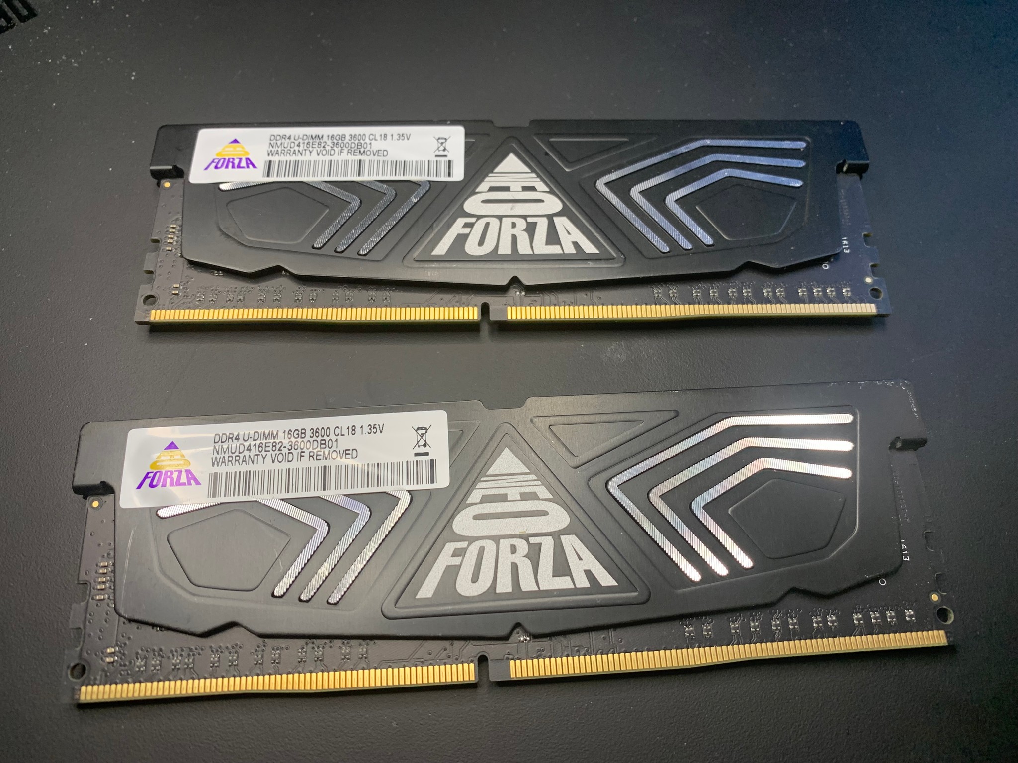 Neo Forza 32GB (16GB x 2) DDR4 Memory 3600MHz CL 18