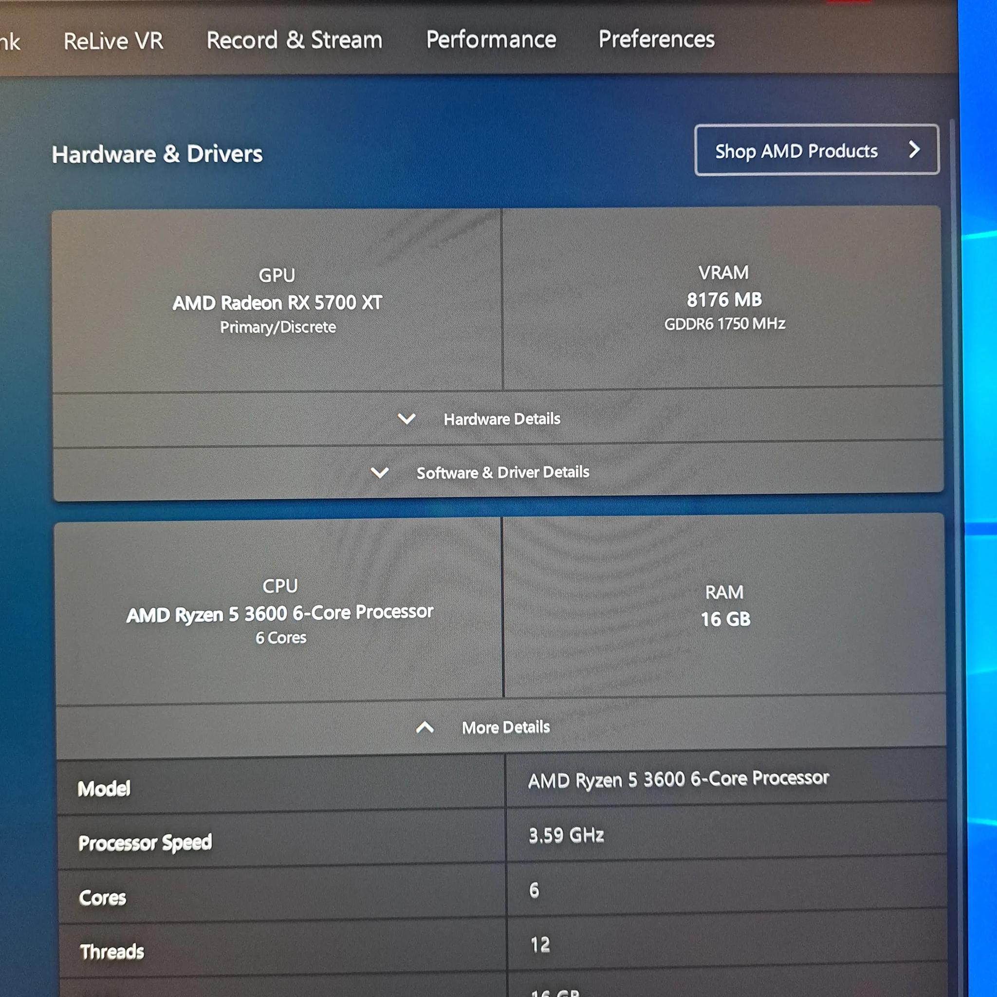 Ryzen 5 3600, RX 5700 XT - Gaming PC