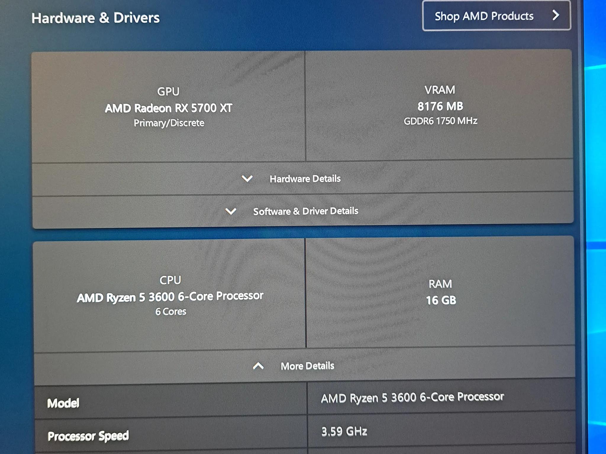 Ryzen 5 3600, RX 5700 XT - Gaming PC