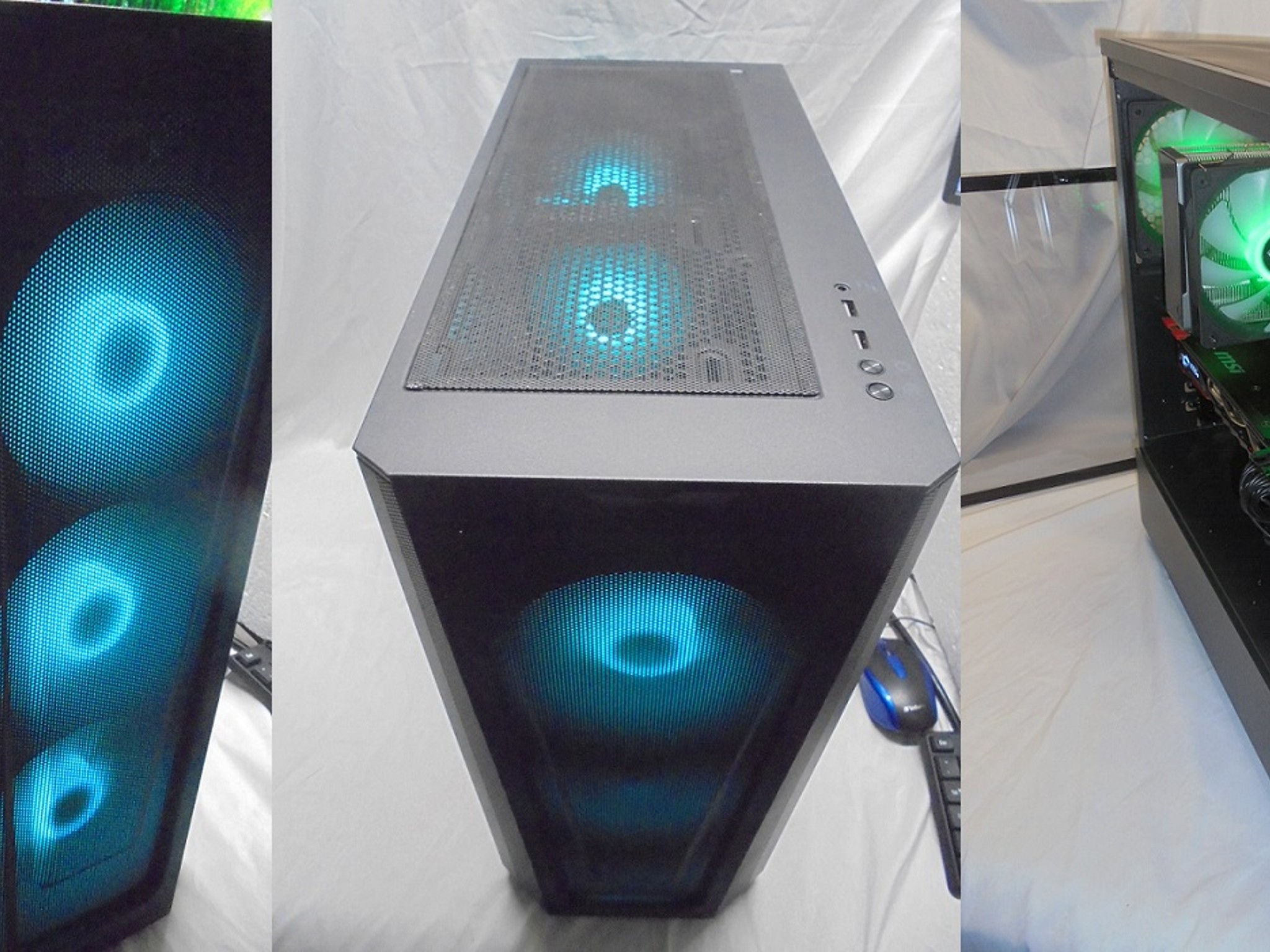 NEW Phantecs Eclipse G360A/NEW Asrock Z370/I5-9600K/Corsair 16GB 3000 MTs/NEW 650W Gold PSU