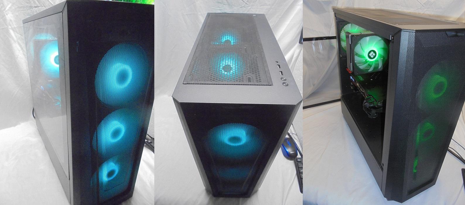 NEW Phantecs Eclipse G360A/NEW Asrock Z370/I5-9600K/Corsair 16GB 3000 MTs/NEW 650W Gold PSU