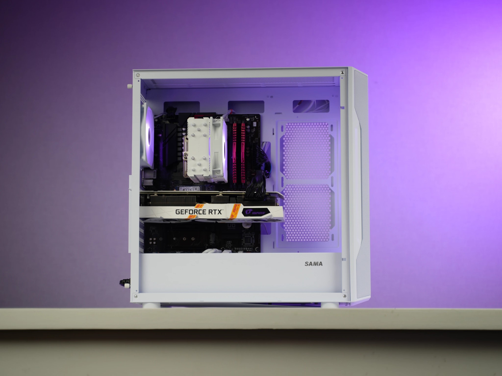 “LXFORM” RTX 3060 Ti Ryzen 5 3500X 16GB 2.3TB Windows 11 Workstation Gaming PC Powerhouse
