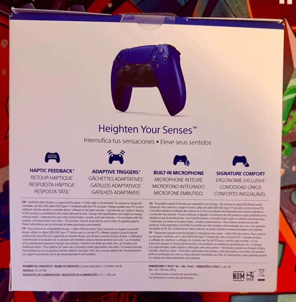Sony - PlayStation 5 - DualSense Wireless Controller - Cobalt Blue