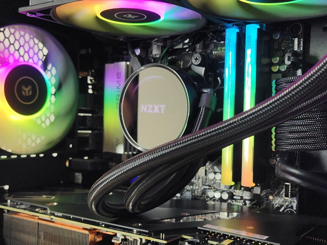 Gaming PC Ryzen 7 7700 32GB RAM 2TB SSD RTX 3080 10GB Windows 11 Computer