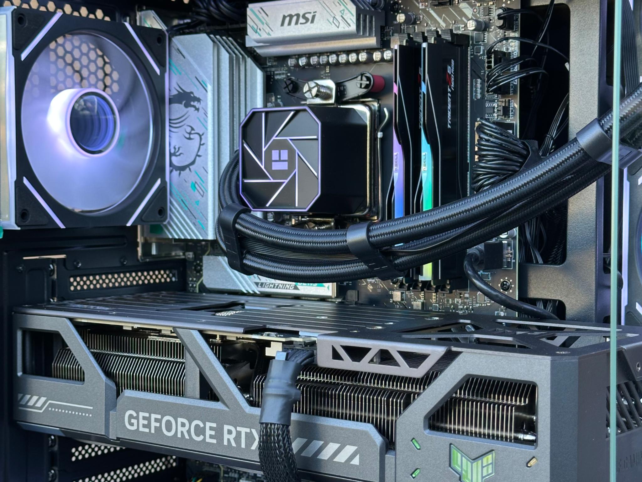 Rtx 5080 \ Ryzen 7 9800X3D \ 32GB DDR5 \ 2TB nvme ssd \ 1000w Gold psu \ Windows 11 Pro