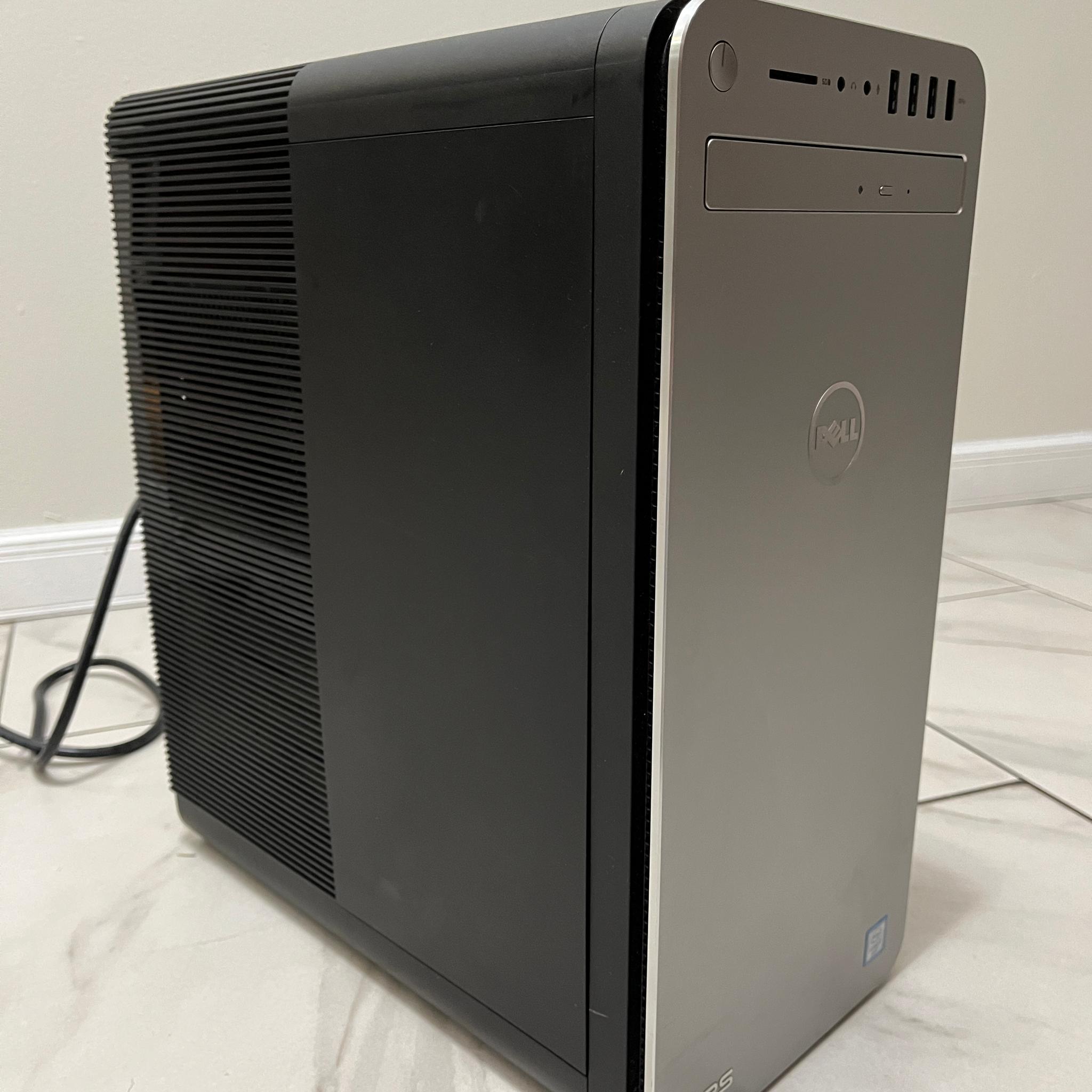 NVIDIA GTX TITAN Black 6GB, Intel i7-6700, 12GB RAM, 2.1 TB Storage, Dell Gaming PC w/ Wi-Fi & BT